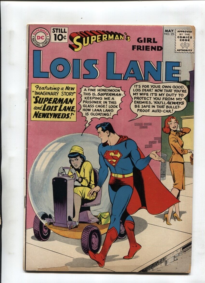 LOIS LANE 25, 1961, Very Nice, Superman and Lois Lane Newlyweds