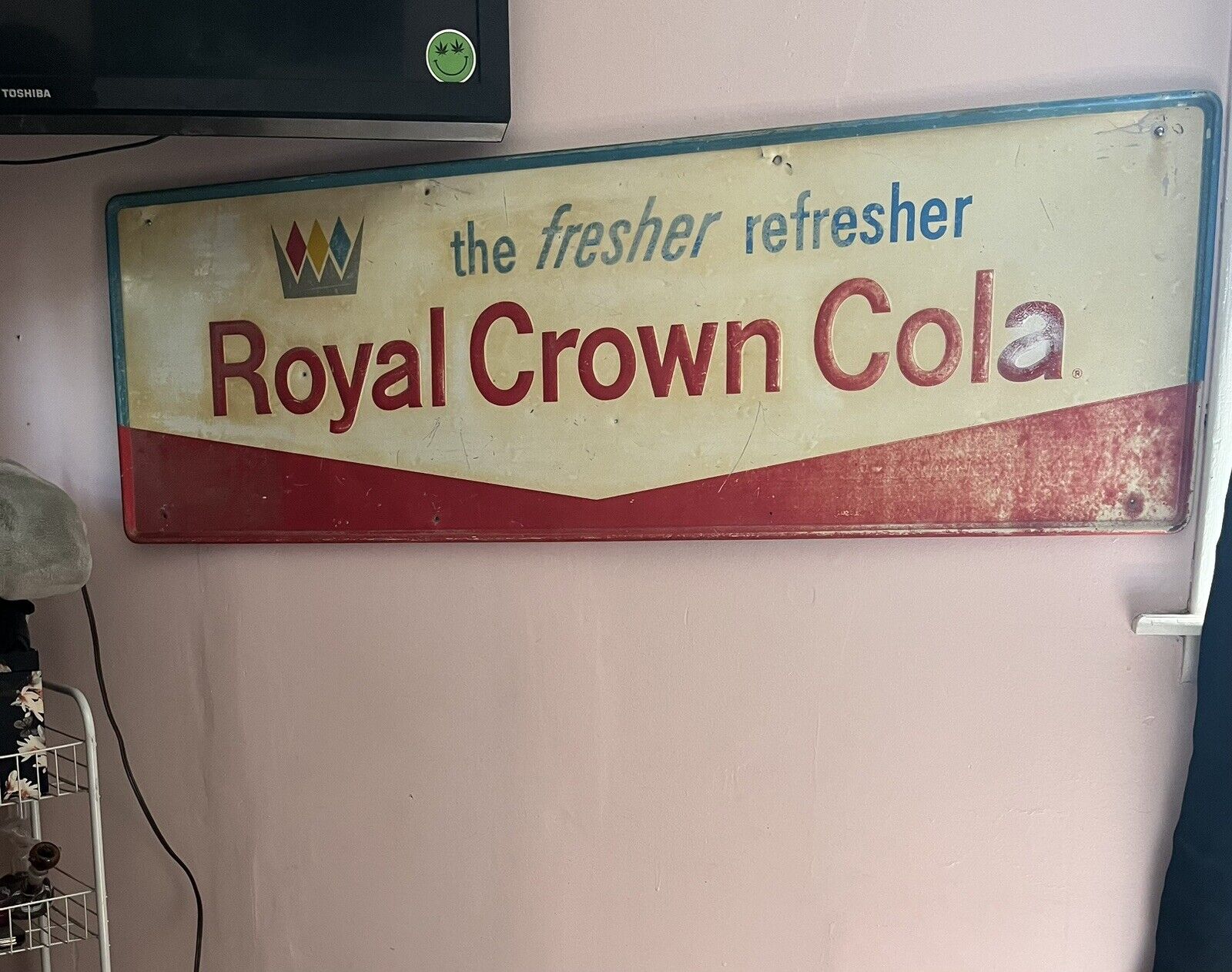 1950’s-1960’s Royal Crown Cola Sign