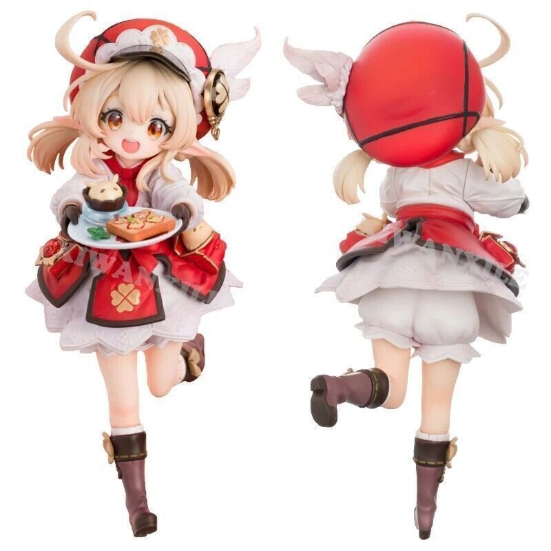 Genshin Impact Cute Klee Anime Figure PVC Collectibles Model Doll Toys 16cm