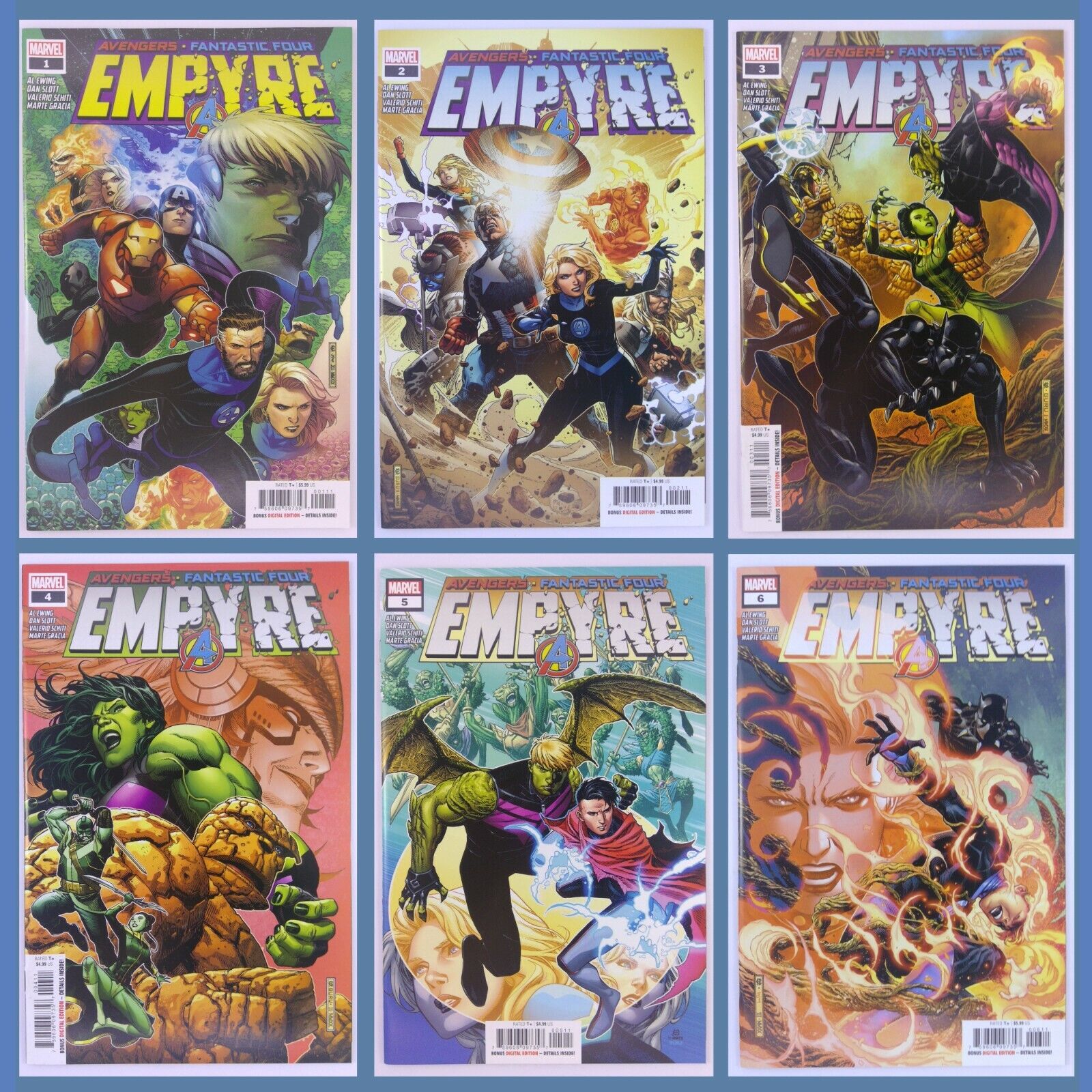 Empyre (2020) 1-6 +Tie-Ins | 25 book lot | Marvel Avengers Fantastic Four X-Men