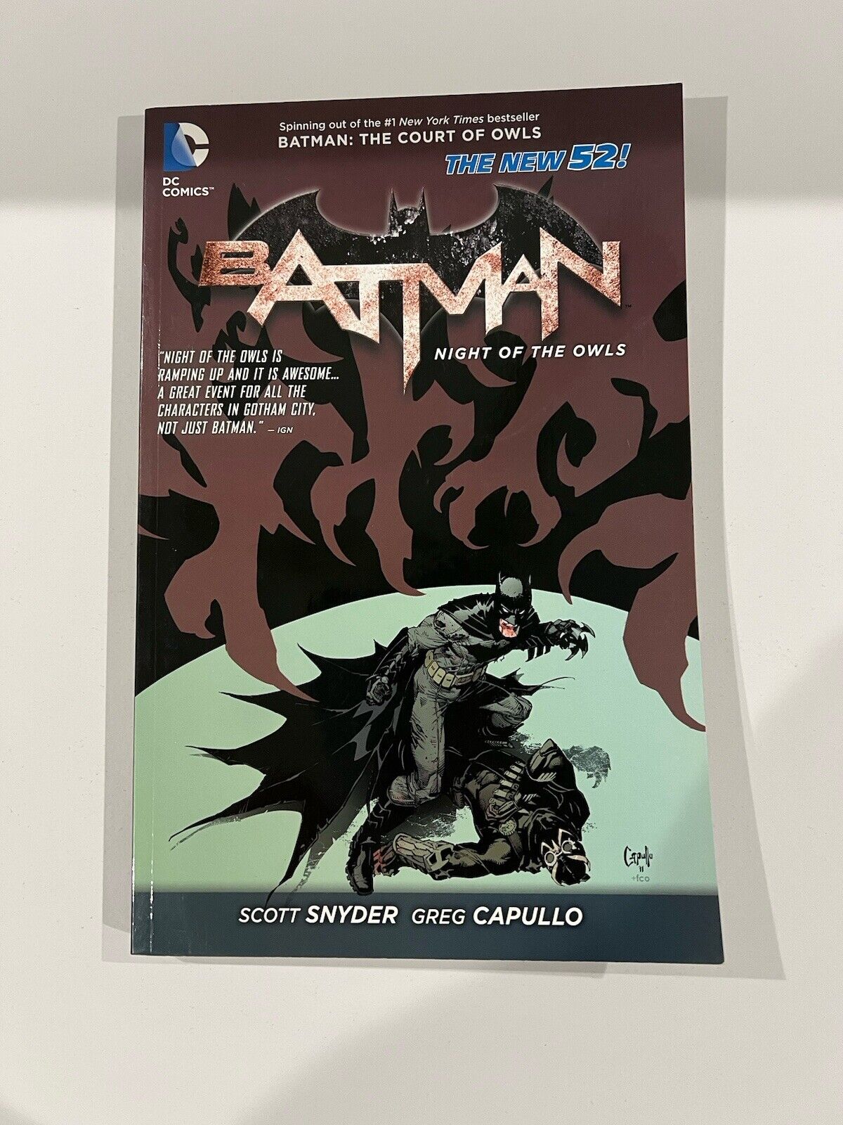 Batman - Night Of The Owls - Graphic Novel TPB - DC