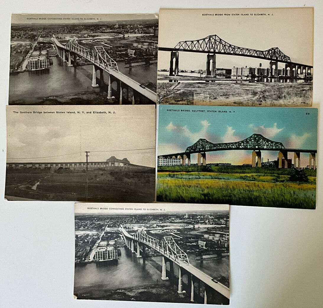 Elizabeth, New Jersey ,Bridges ,Postcards