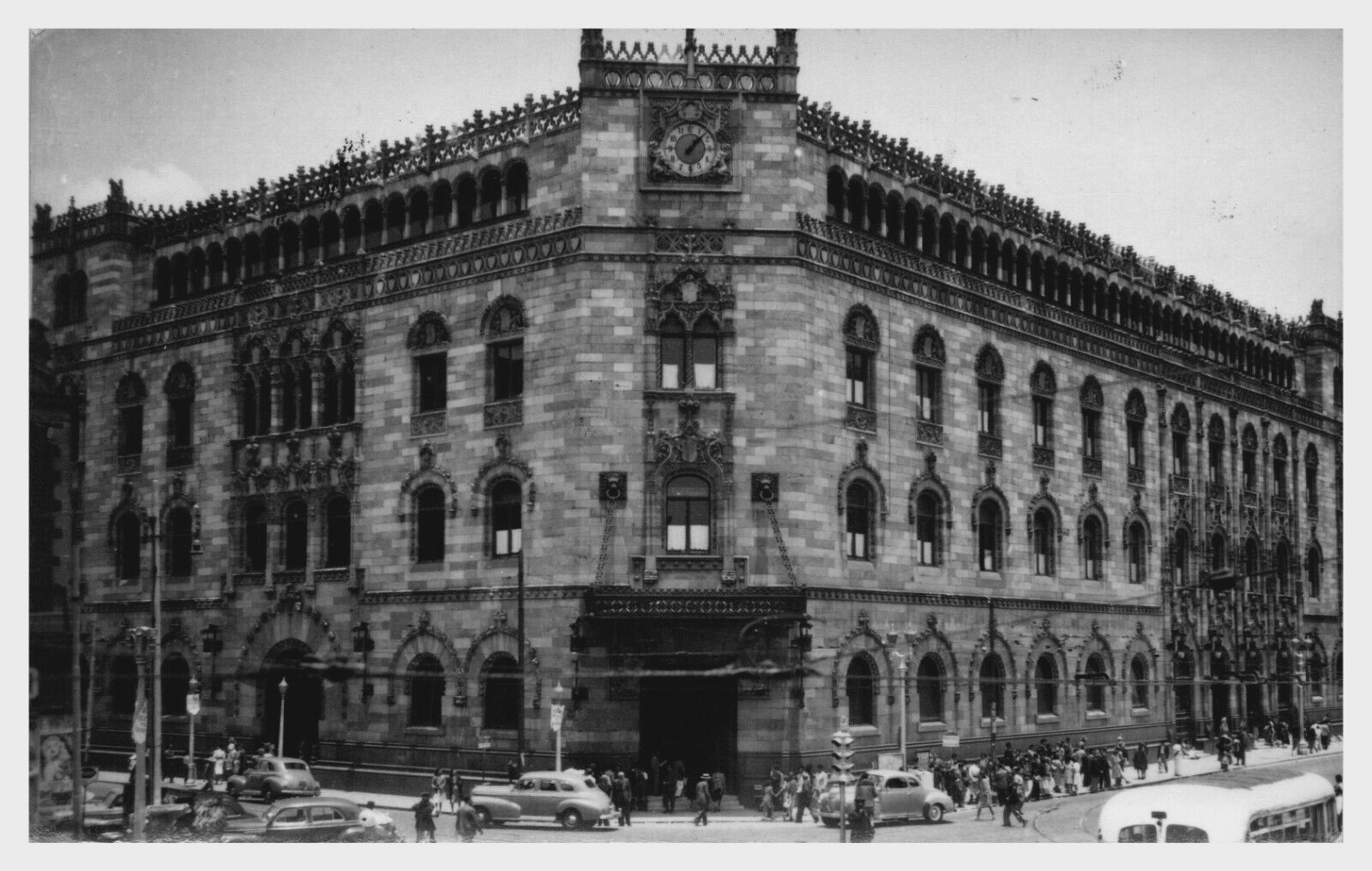 1947 Real Photo Postcard: “El Correo” – Mexico City Mexico  -A63