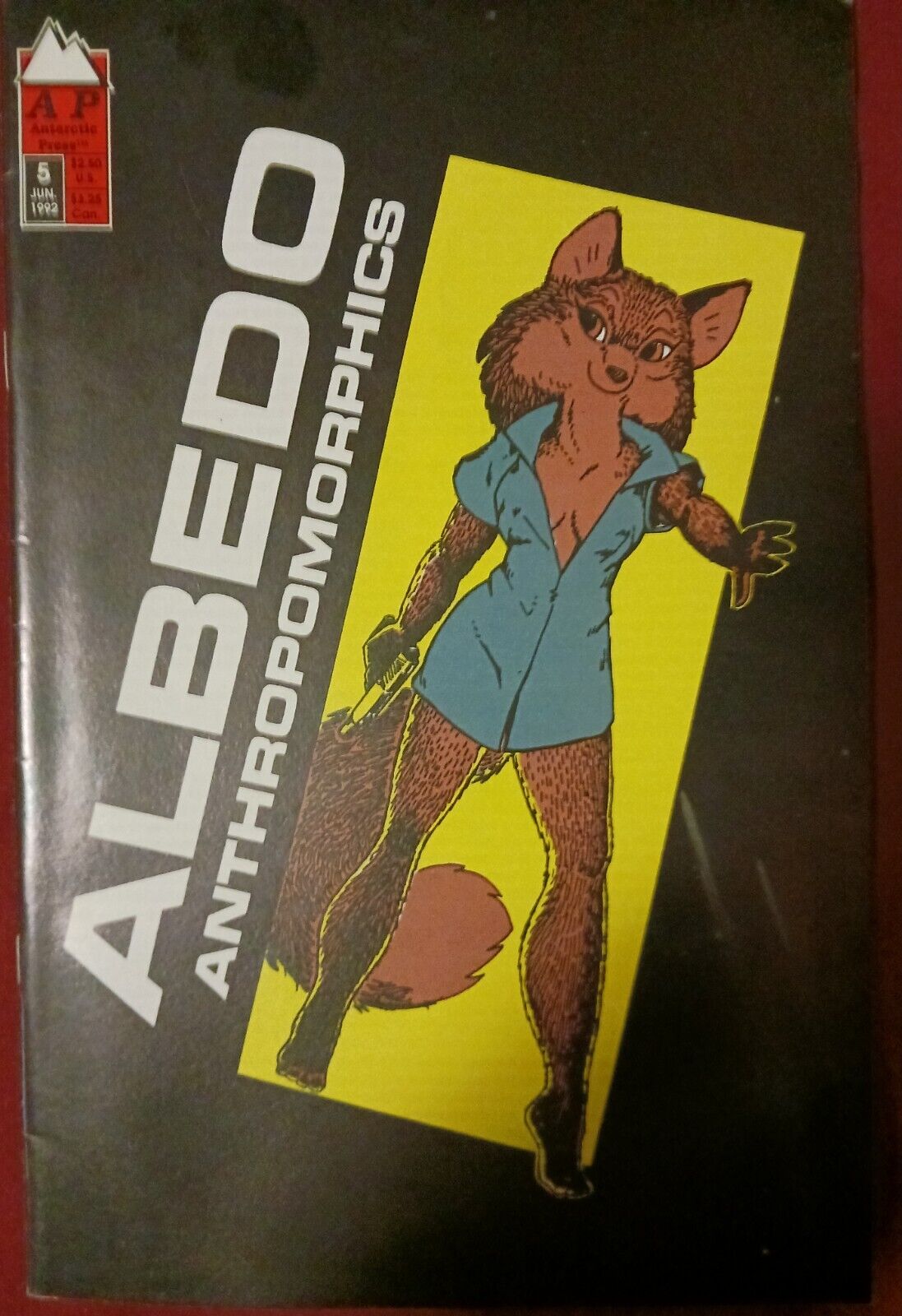 Albedo #5 vintage furry/anthro comic-excellent condition