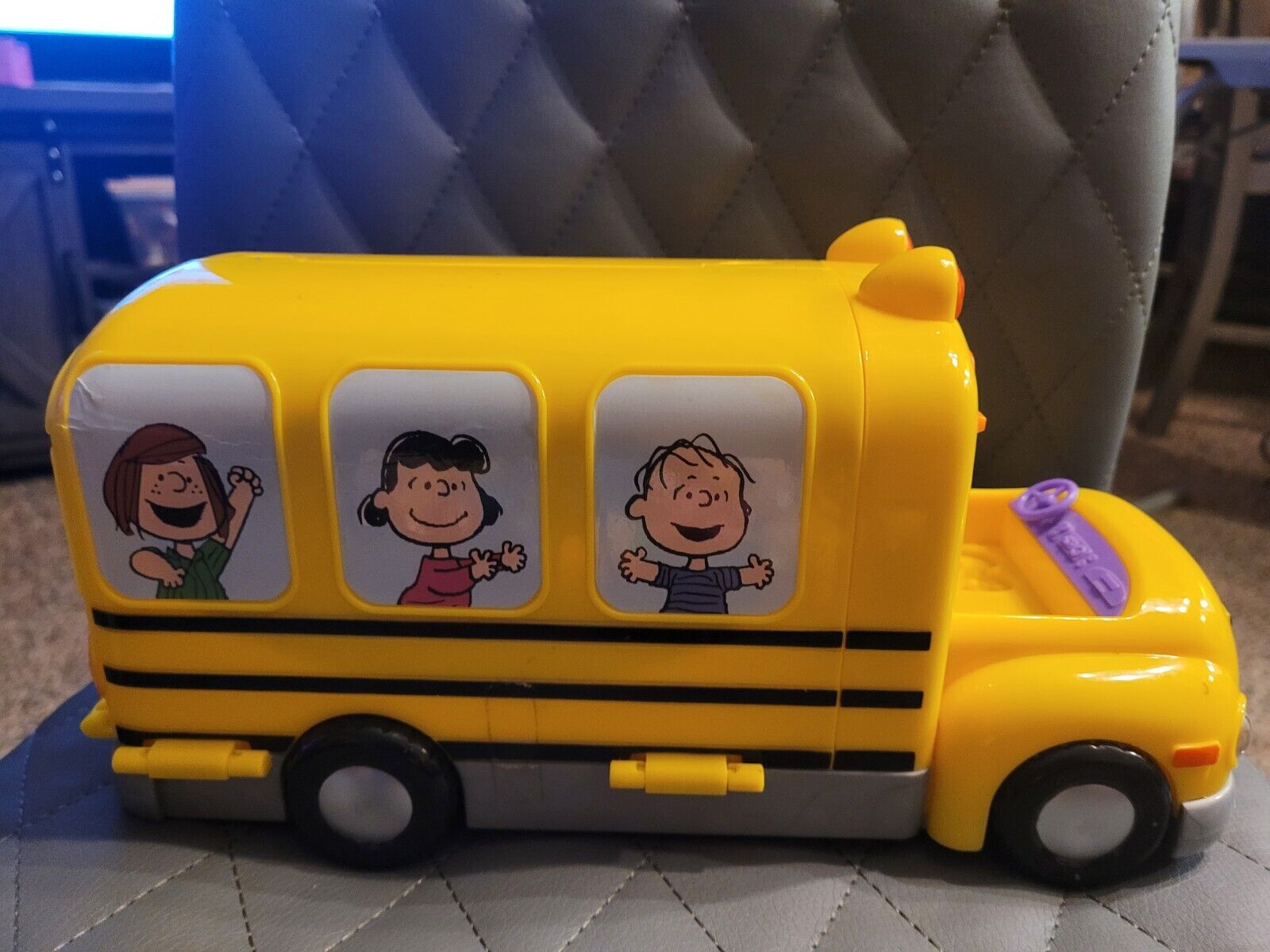 Charlie Brown Toy School Bus