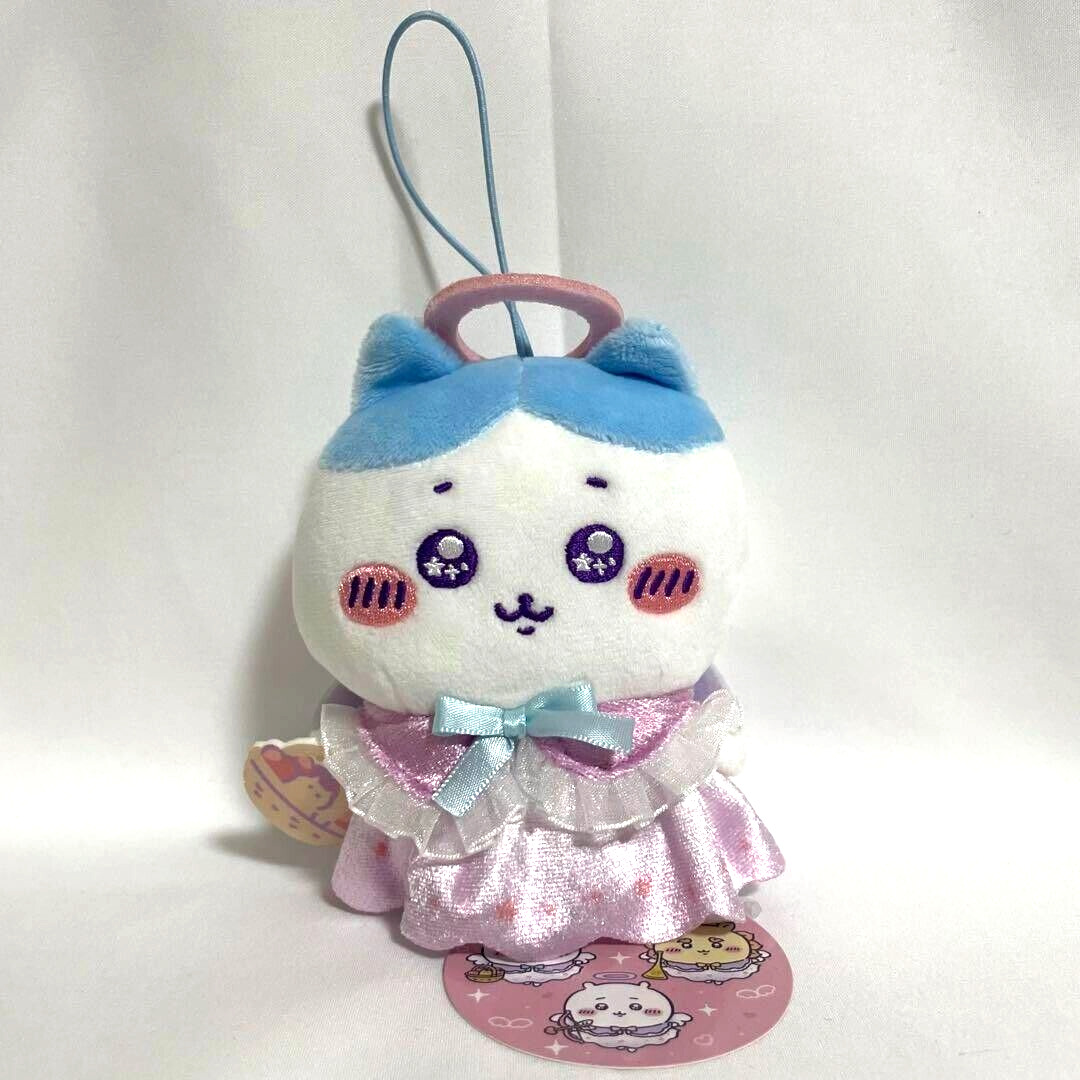 Chiikawa Hachiware Tenshi Akuma Mascot 11cm Plush Doll Angel and Devil Prize