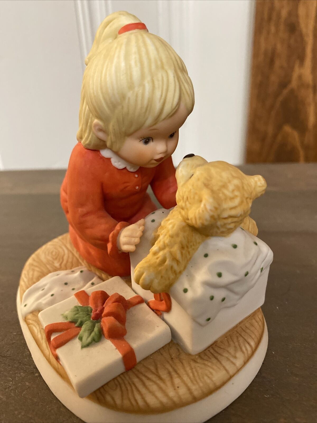 Lenox Teddy's First Christmas Porcelain Figurine