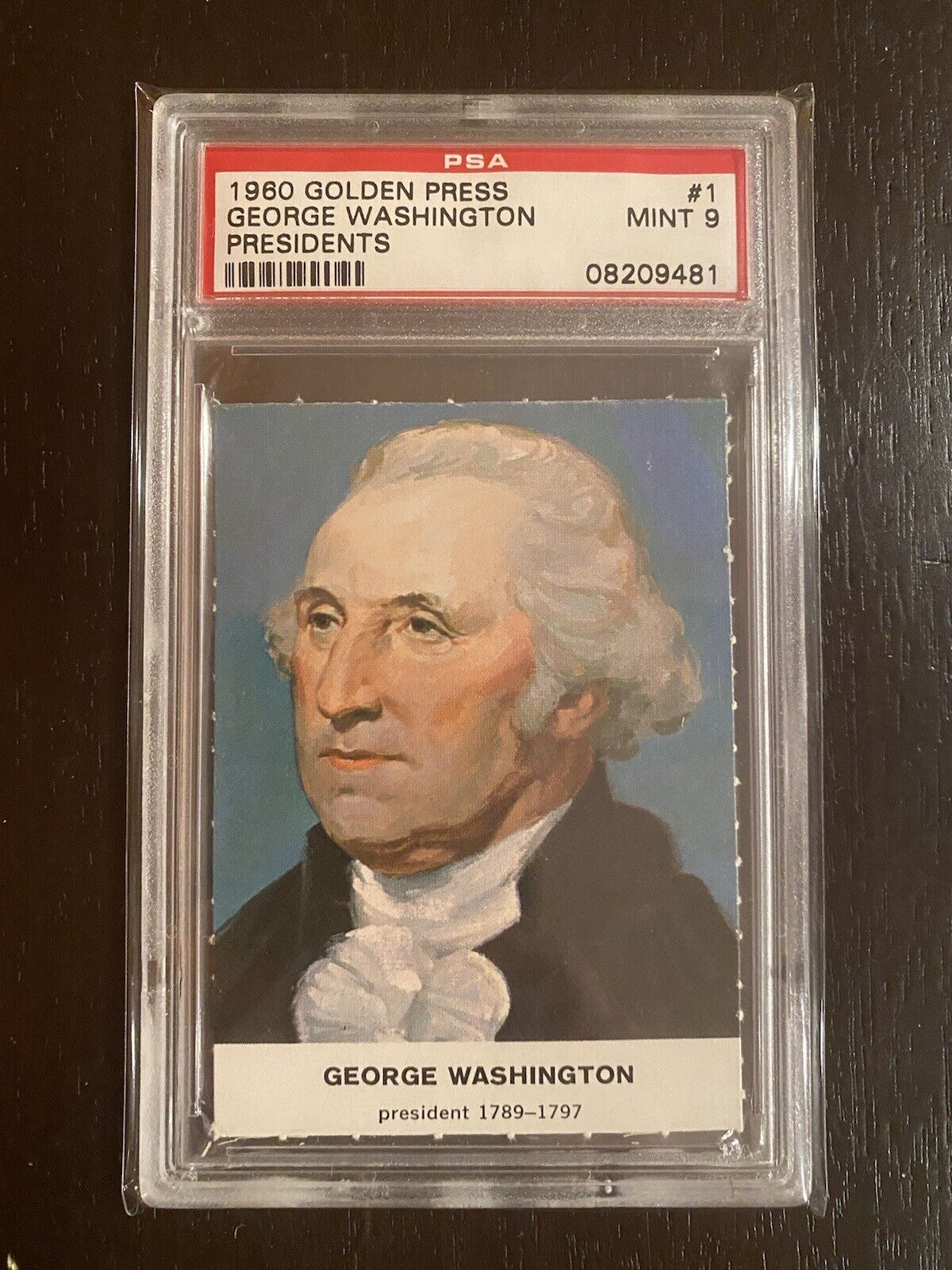 President George Washington  Psa