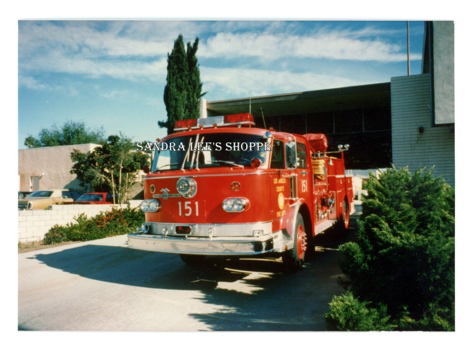 Fire Truck 151 Los Angeles County Fire Dept Glendora California Photo #335