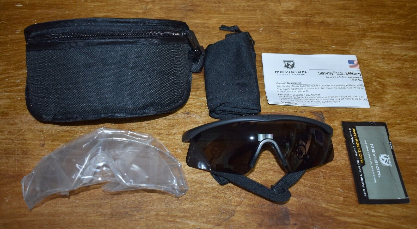 Revision Sawfly Military Eyewear Sunglasses Kit