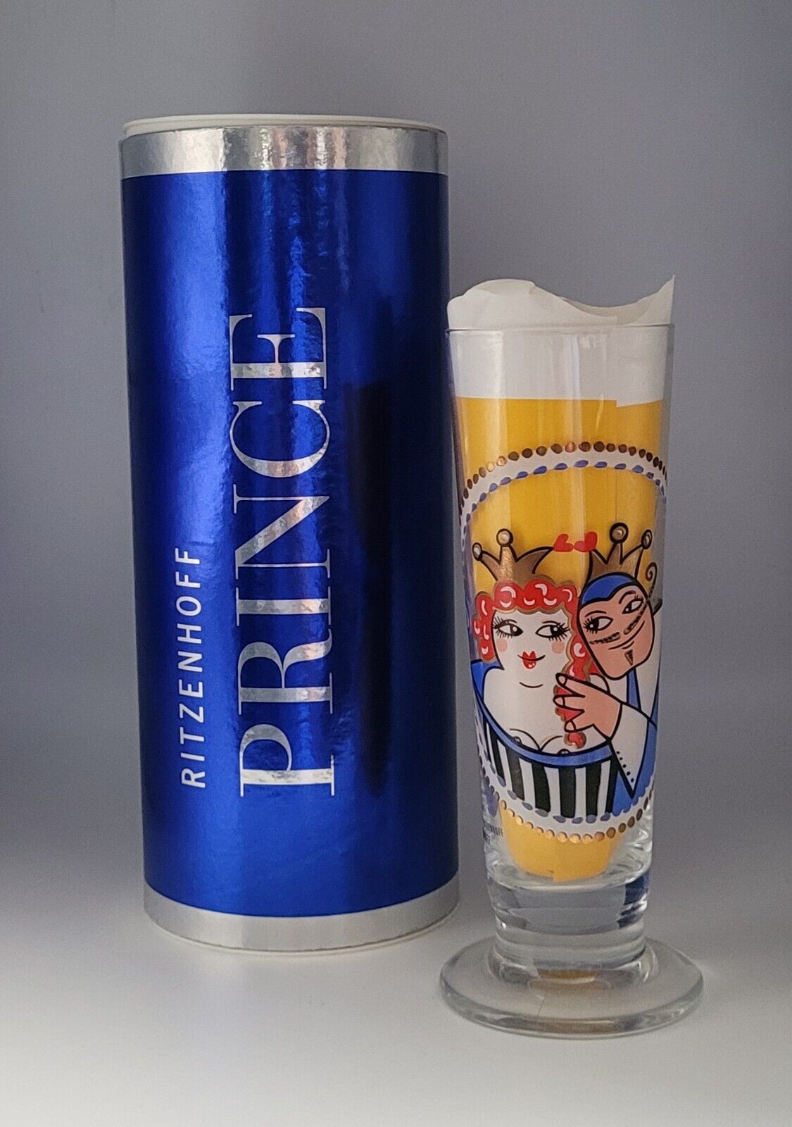 RITZENHOFF Prince Beer Glass By PETRA PESCHKES