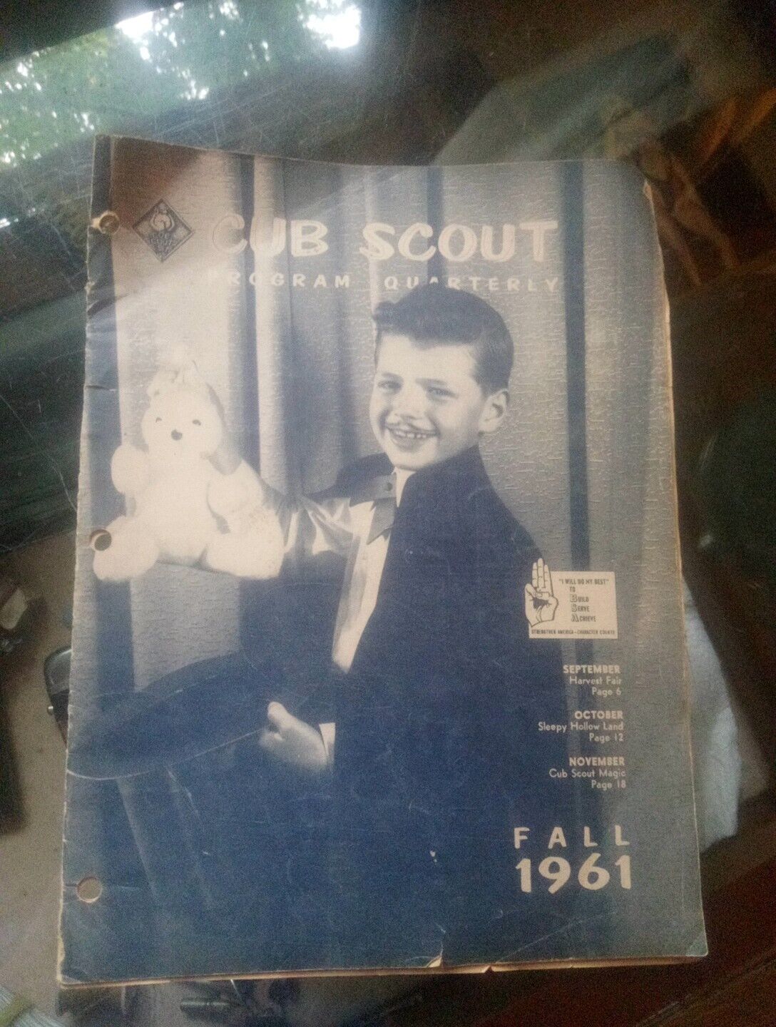 Cub Scout Quarterly Program Fall 1961
