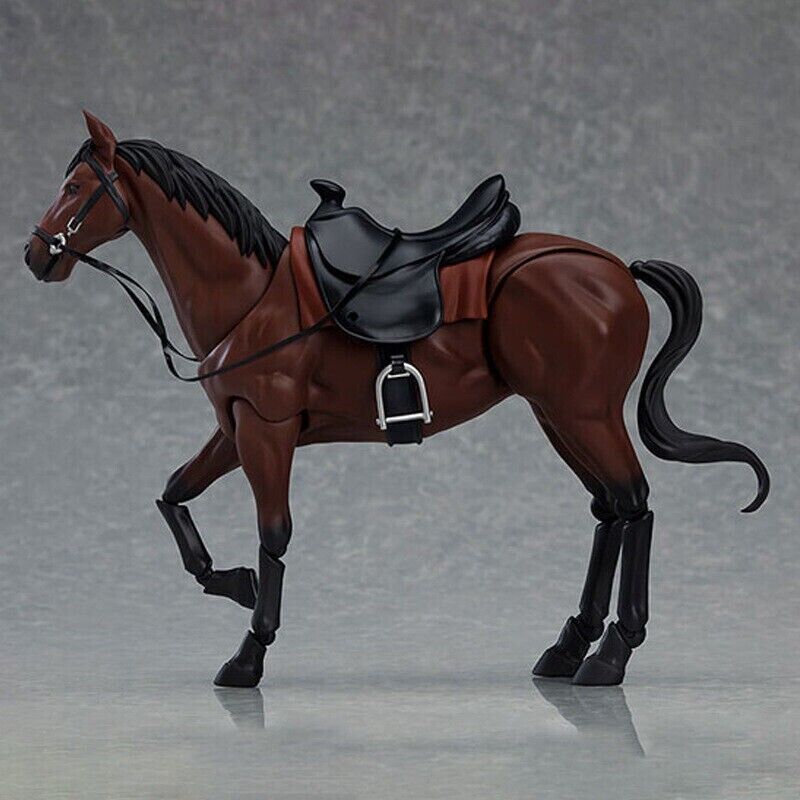 Figma 246 Horse brown Movable Aciton Figure Painted PVC Figure New No Box 15cm