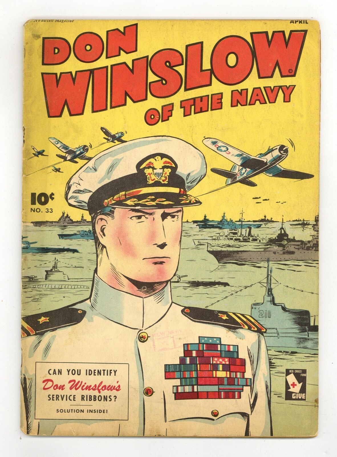 Don Winslow of the Navy #33 VG- 3.5 1946
