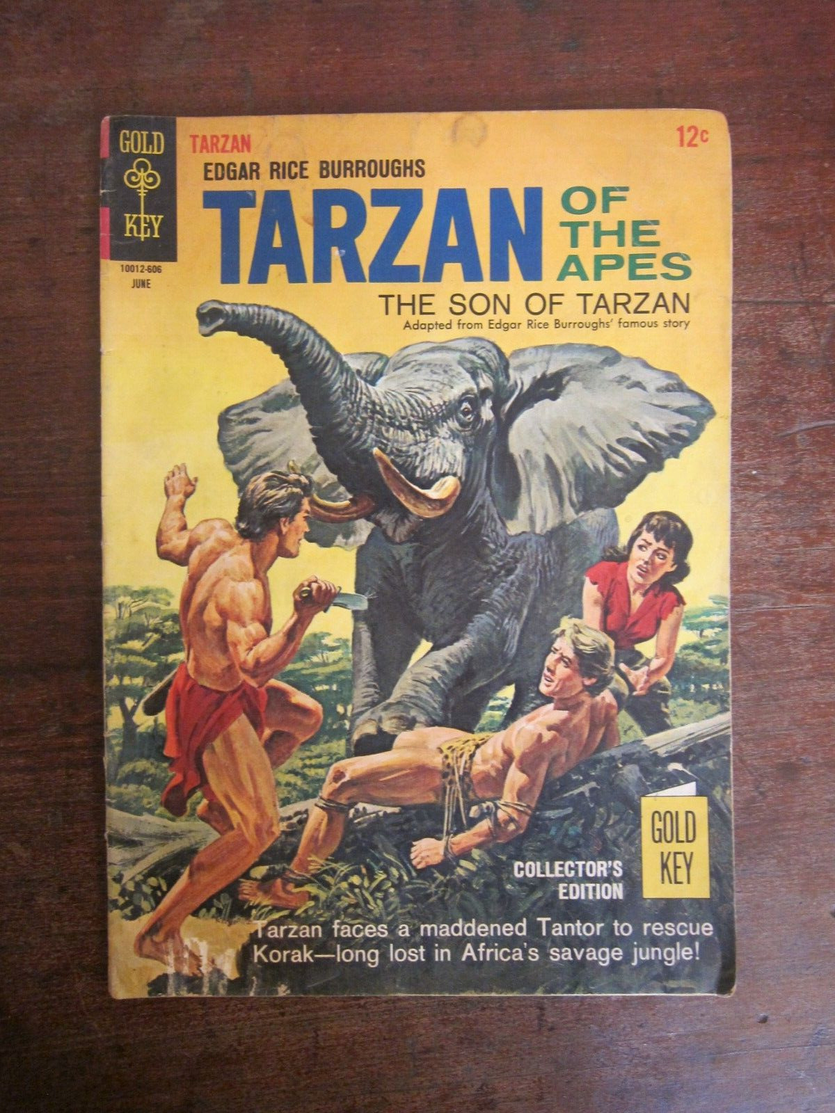 Tarzan of the Apes #158 - Edgar Rice Burroughs character - Gold Key - Silver Age