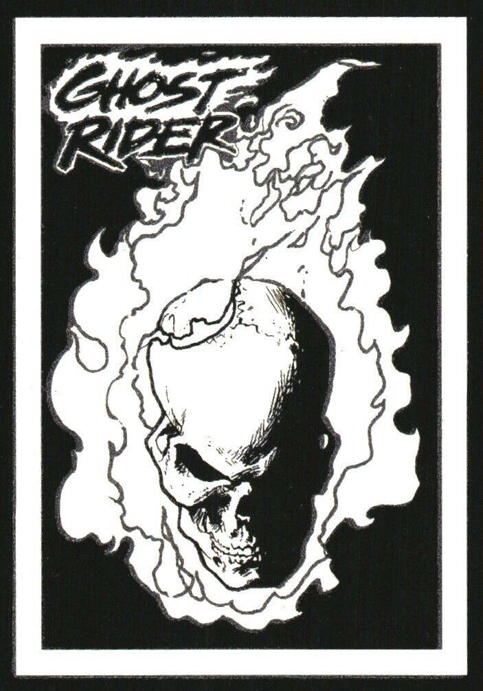 1992 Ghost Rider II Glow in the Dark #G10 Grin and Bear It