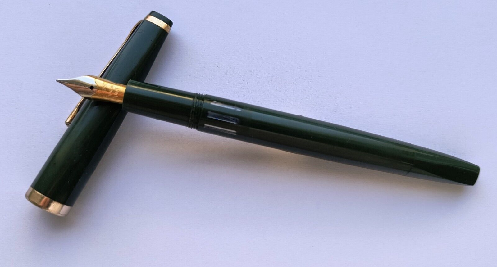 ✒️Used Vintage Reform 4383 Mint Green Triangular fountain pen ✒️