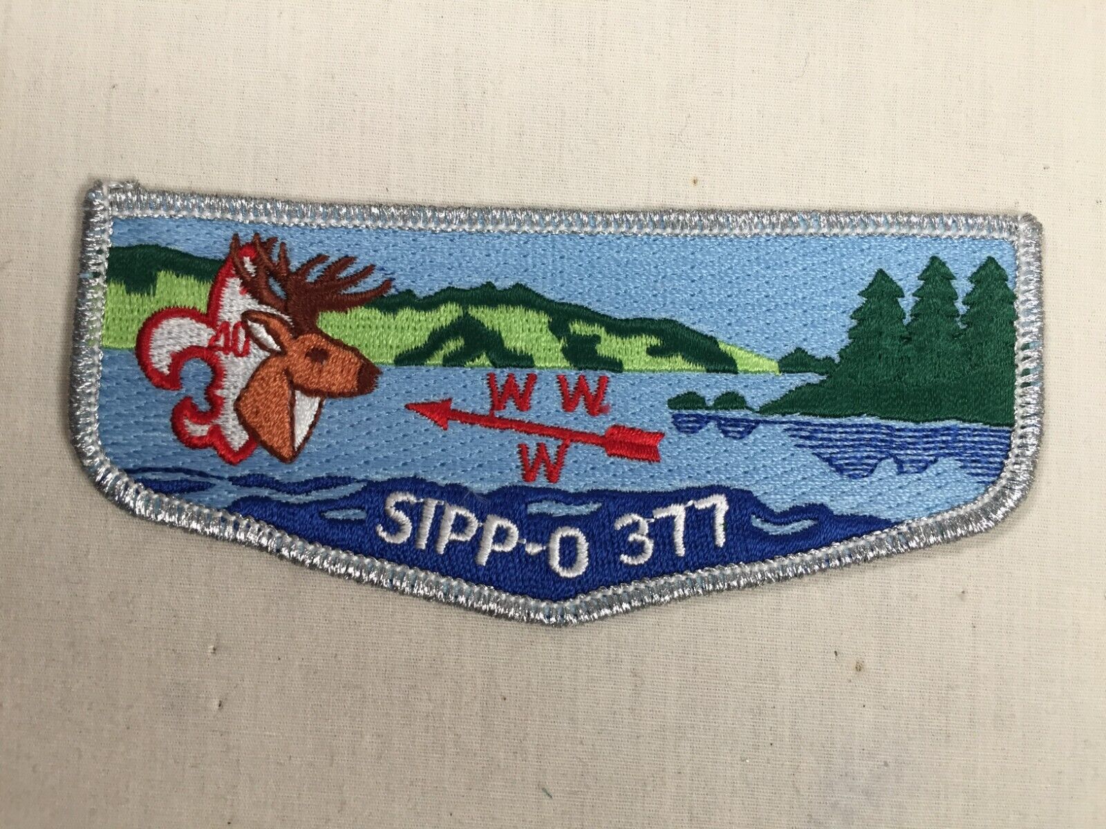 Sipp-O OA Lodge 377 SMY S22 Flap BSA Patch