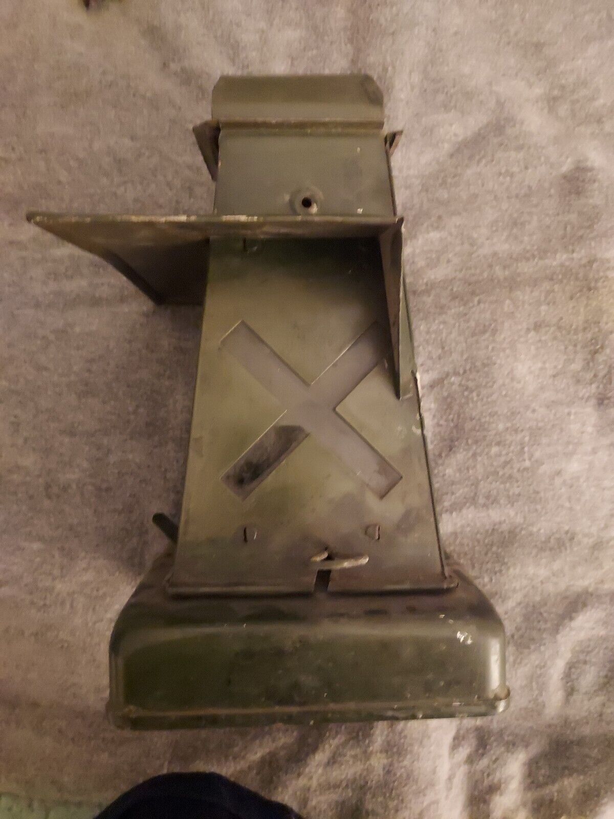 Rare Antique WW2 British Kerosene Blackout Lantern