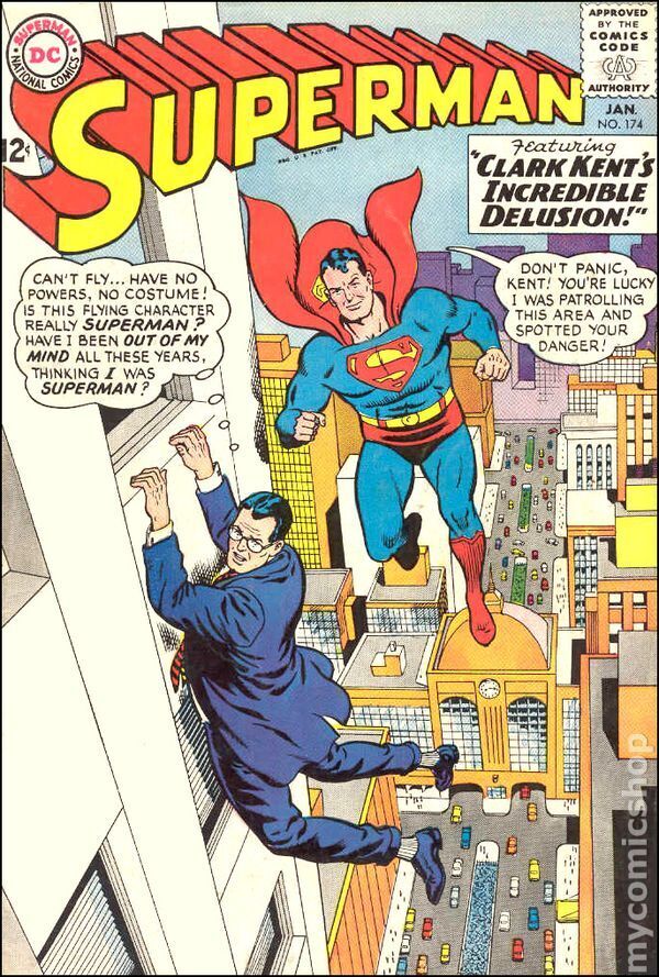 Superman #174 GD/VG 3.0 1965 Stock Image Low Grade
