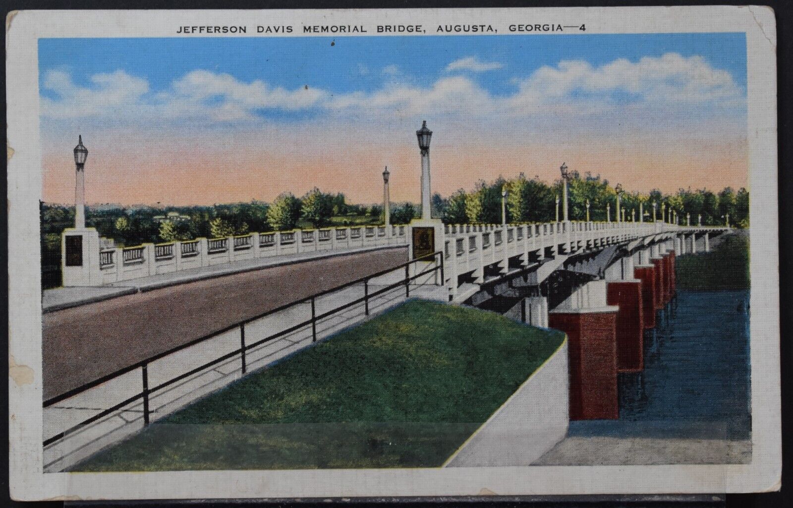Augusta, GA - Jefferson Davis Memorial Bridge