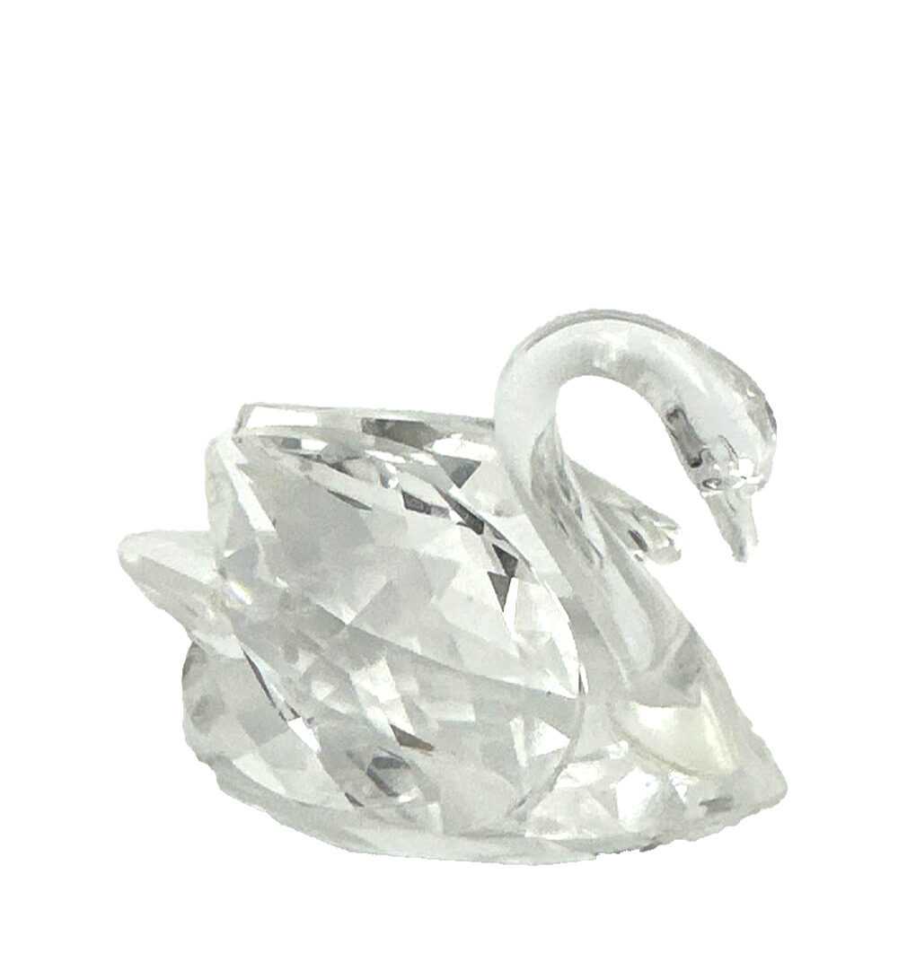Swarovski Brilliant Swan 5215947 Retired Crystal Figurine