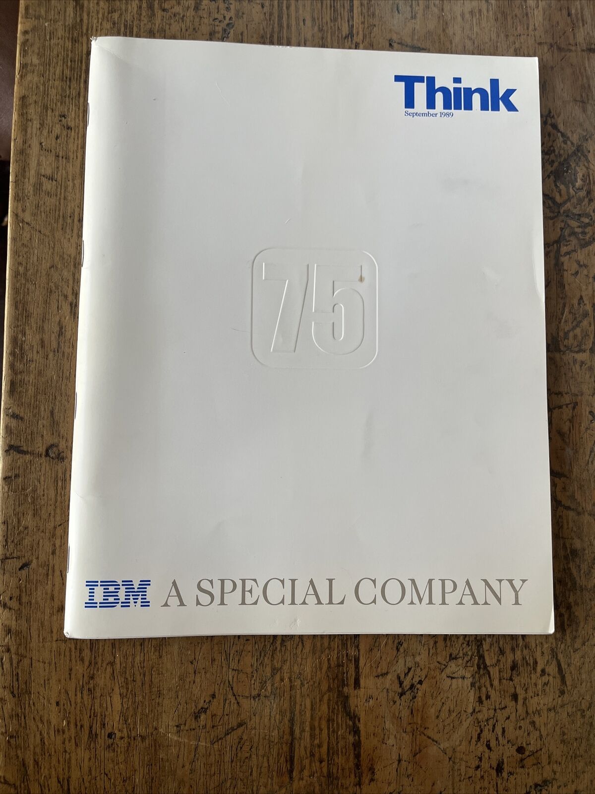 IBM Think Magazine 75th Anniversary   \