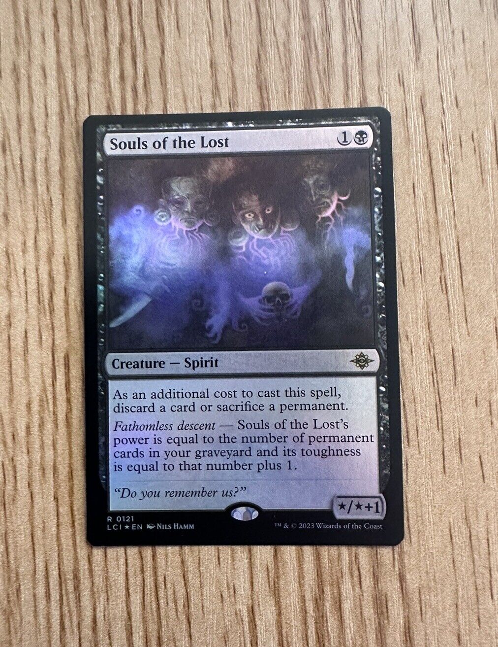 Souls of the Lost FOIL - NM - MTG Lost Caverns of Ixalan - Magic the Gathering