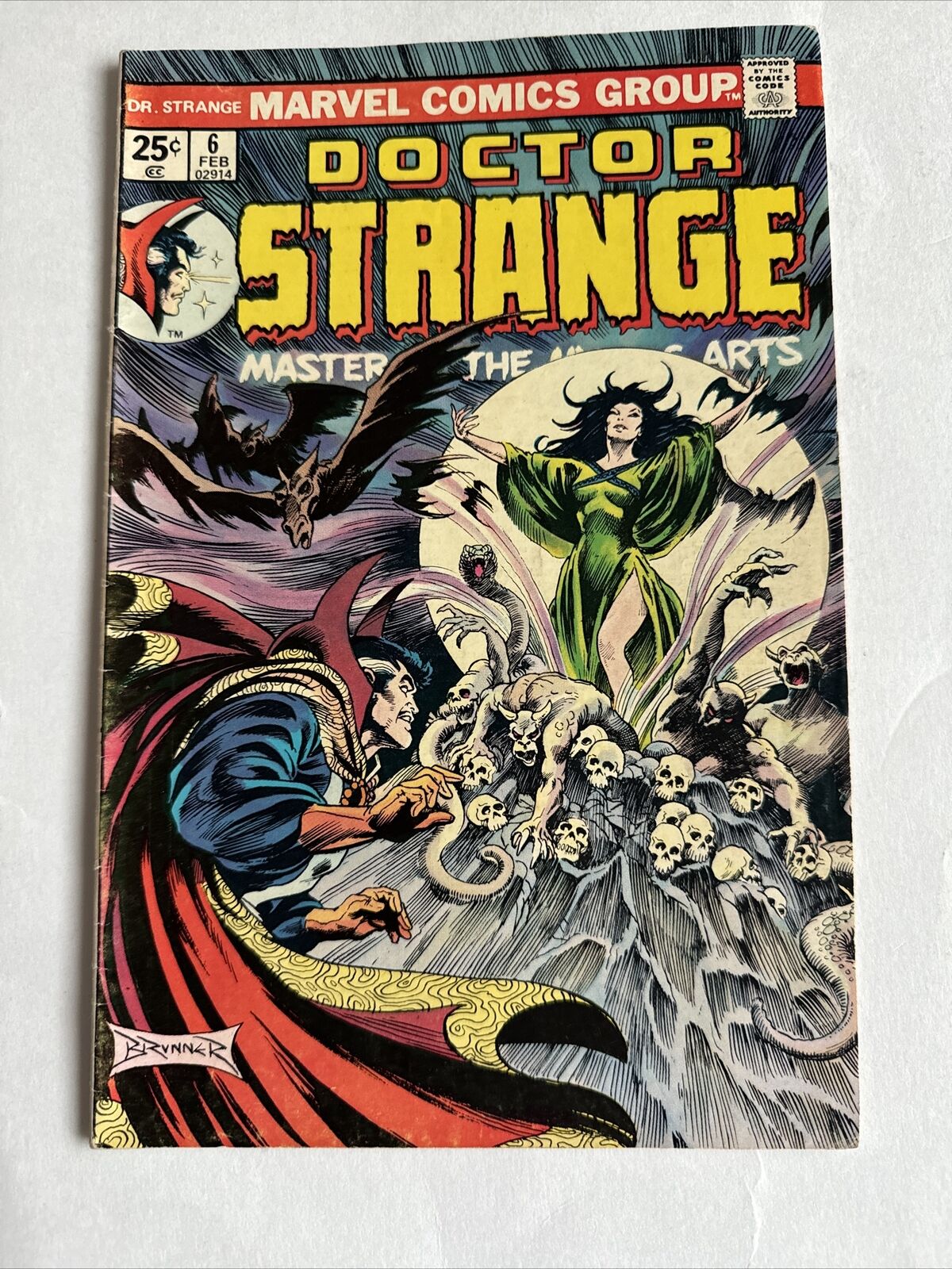 Doctor Strange #6 1st Appearance Gaea Marvel Comics 1975