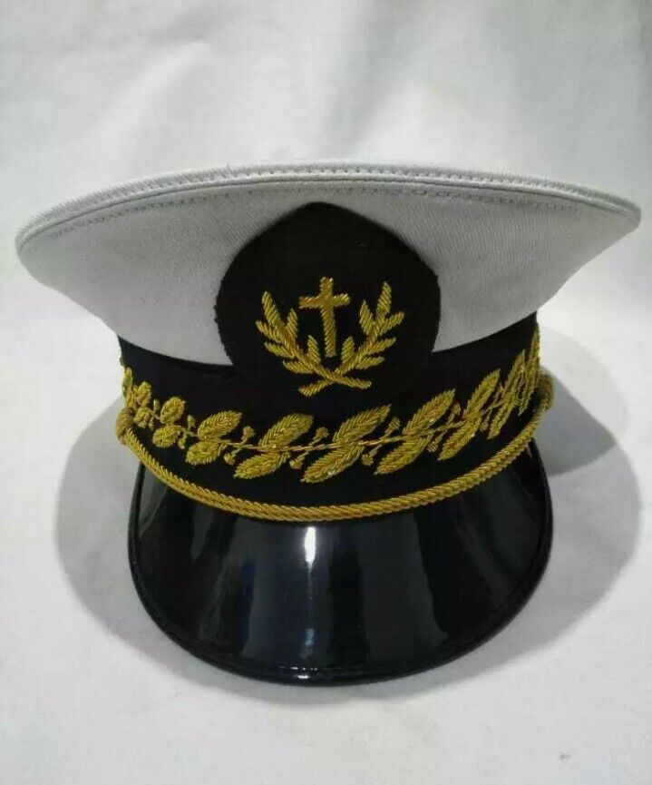 French military chaplain cap hand embroided all sizes 