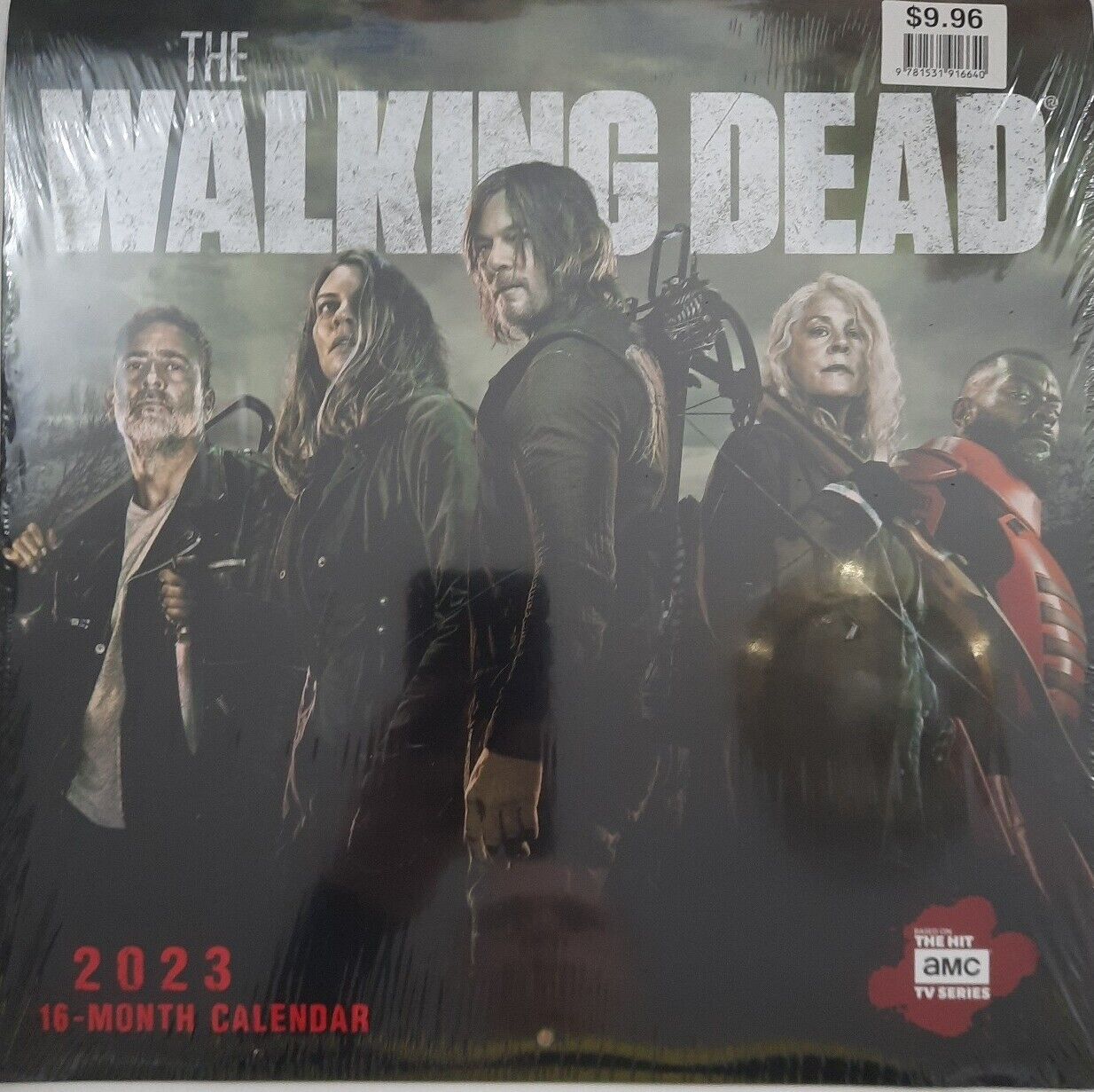 New, The Walking Dead 2023 16 Month Calendar, Sealed