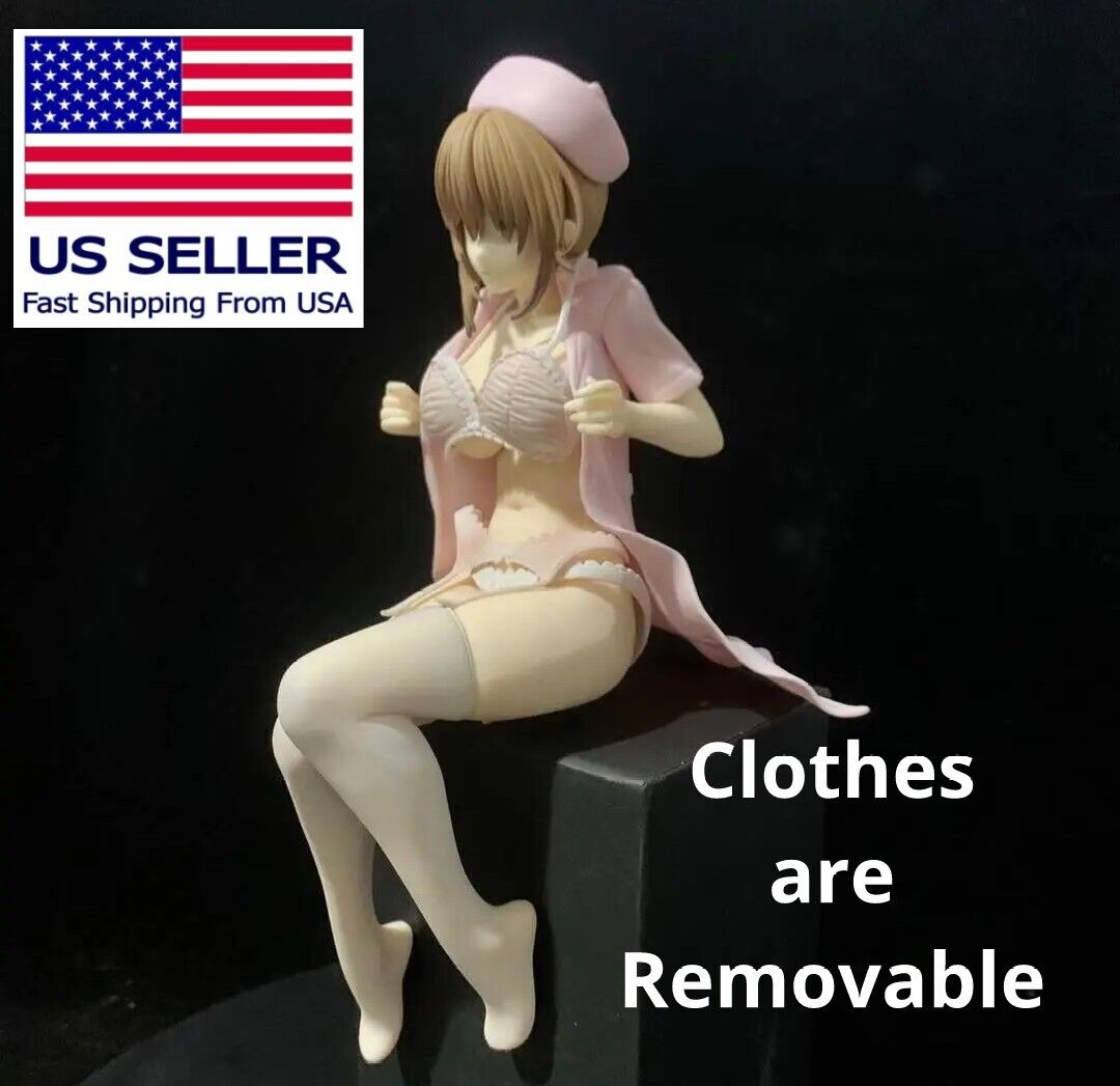 Hot MIO AKAGI Sexy NURSE FIGURE Anime Nude PVC Girl Collection NoBox CAST OFF