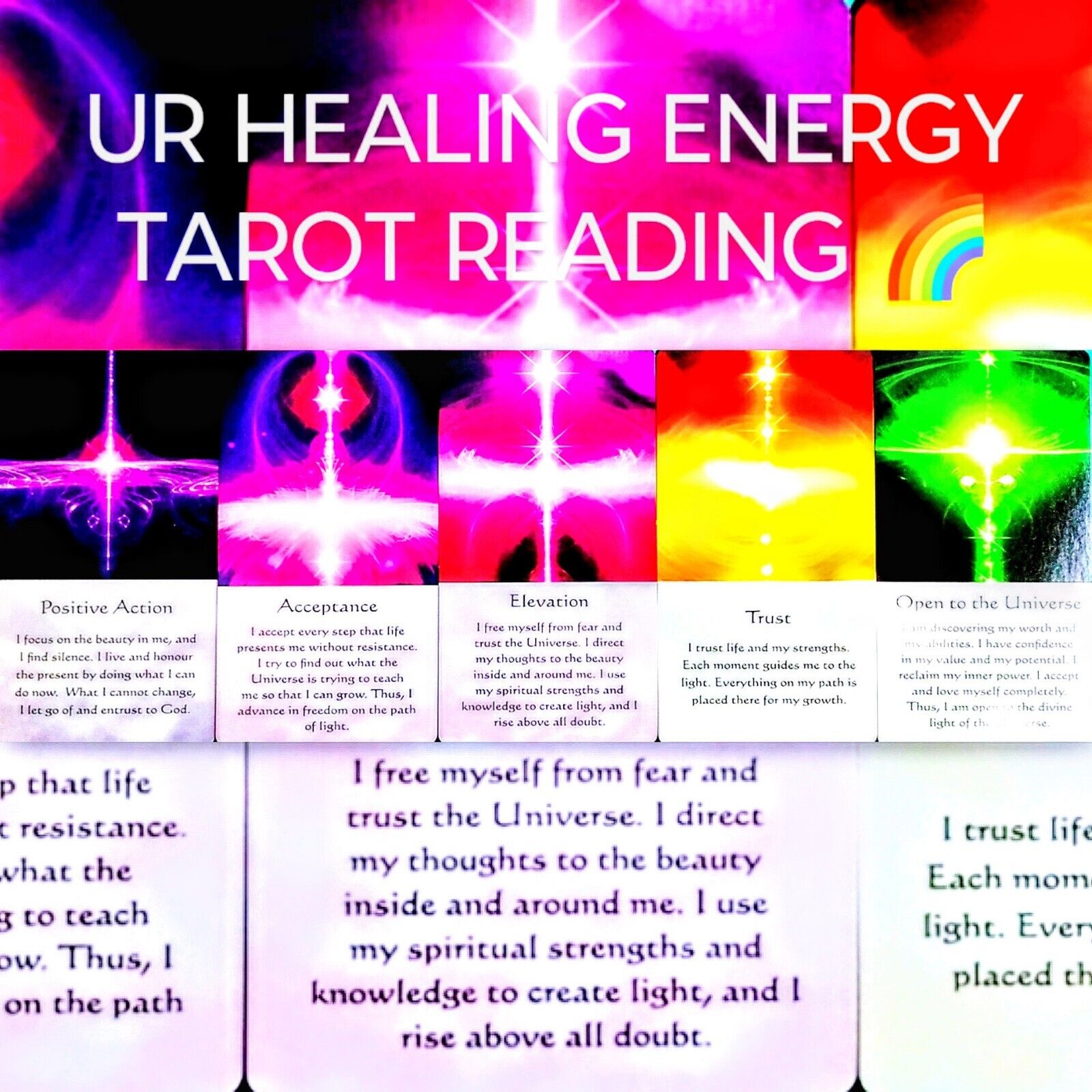 Same Day HEAL YOUR ENERGY Oracle & Psychic Tarot Reading Medium & Clair Gifts