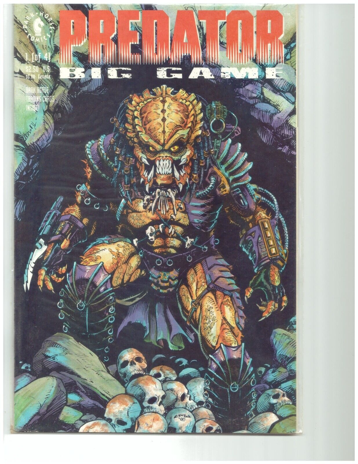 Predator: Big Game #1 - #4 (4 books, Dark Horse Comics March 1991)
