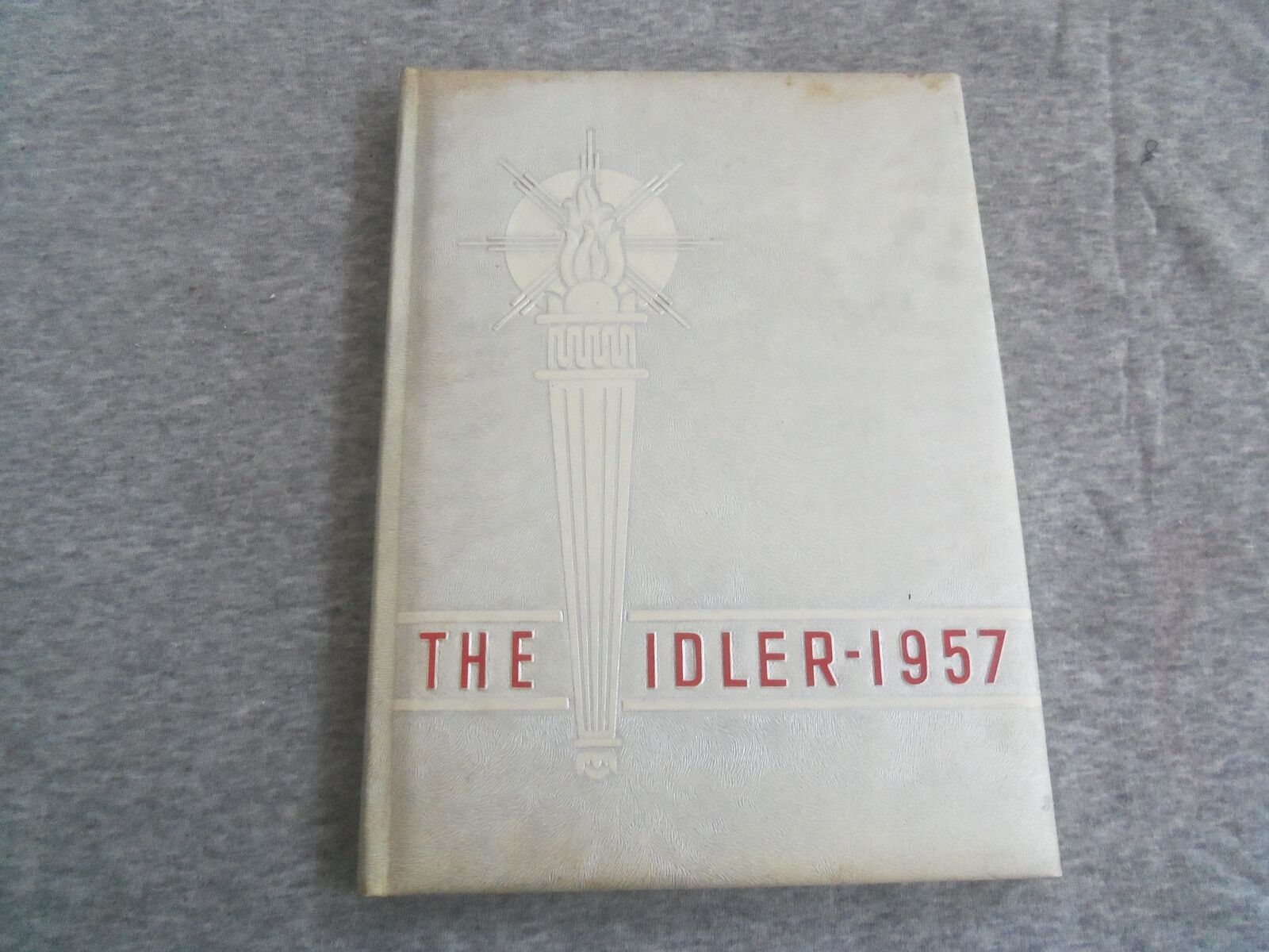 1957 THE IDLER RIDGEFIELD PARK HIGH SCHOOL YEARBOOK-RIDGEFIELD PARK, NJ- YB 2889
