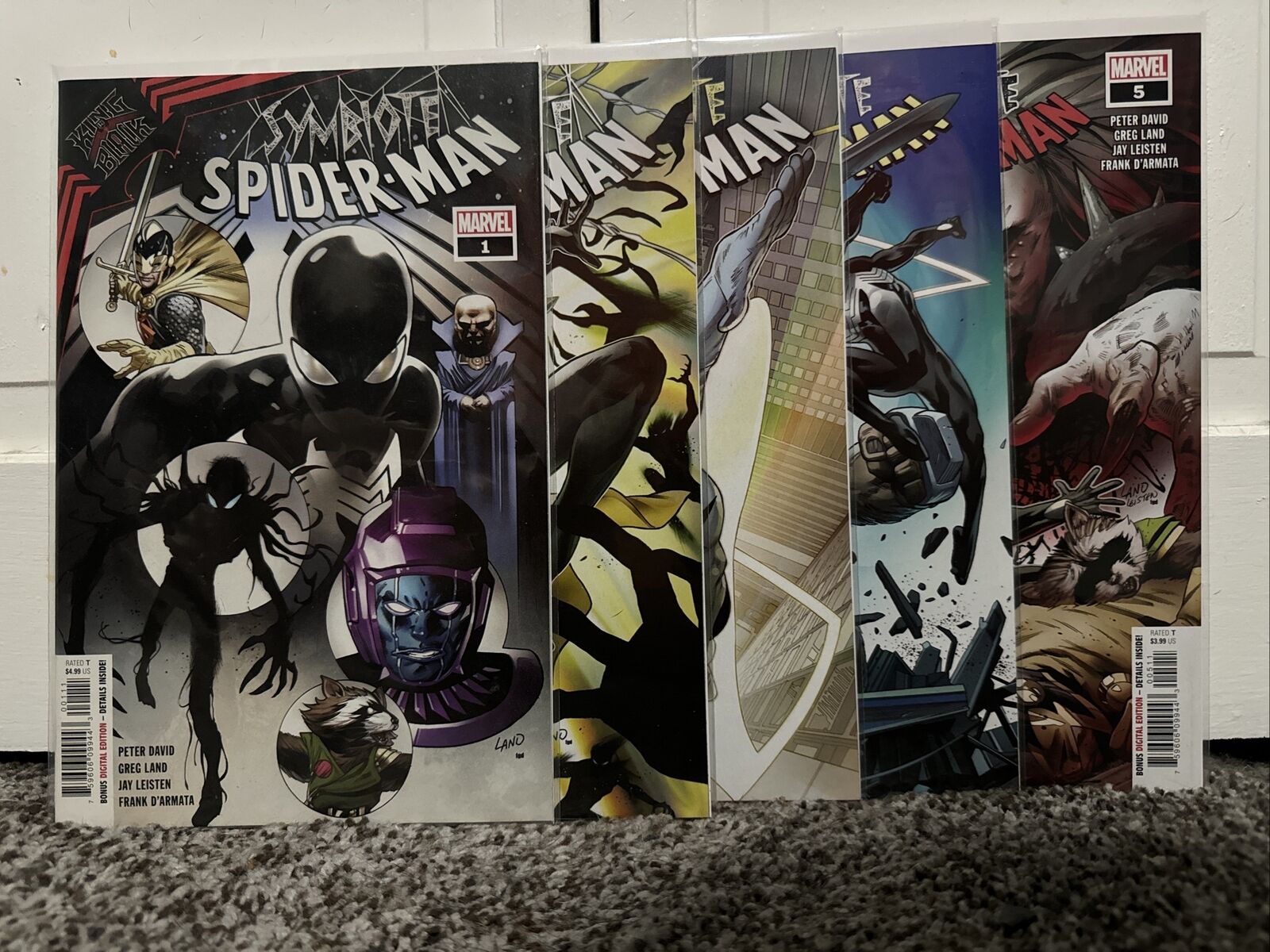 Symbiote Spider-Man: King in Black #1-5 (2021) Knull Appearance
