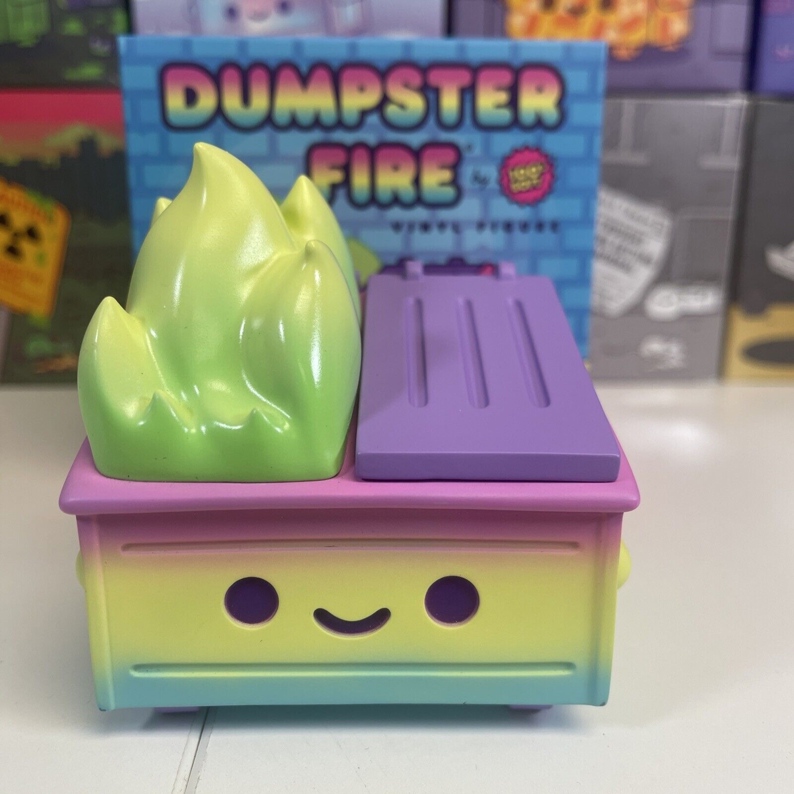 Dumpster Fire By 100% Soft: Rainbow Trash Edition - Attic Salt x Fuego Exclusive