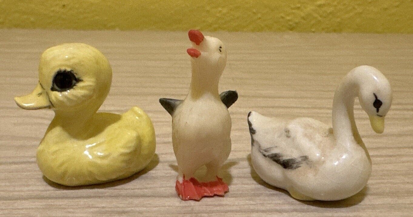 Various Vintage Ducks, Swan VGC