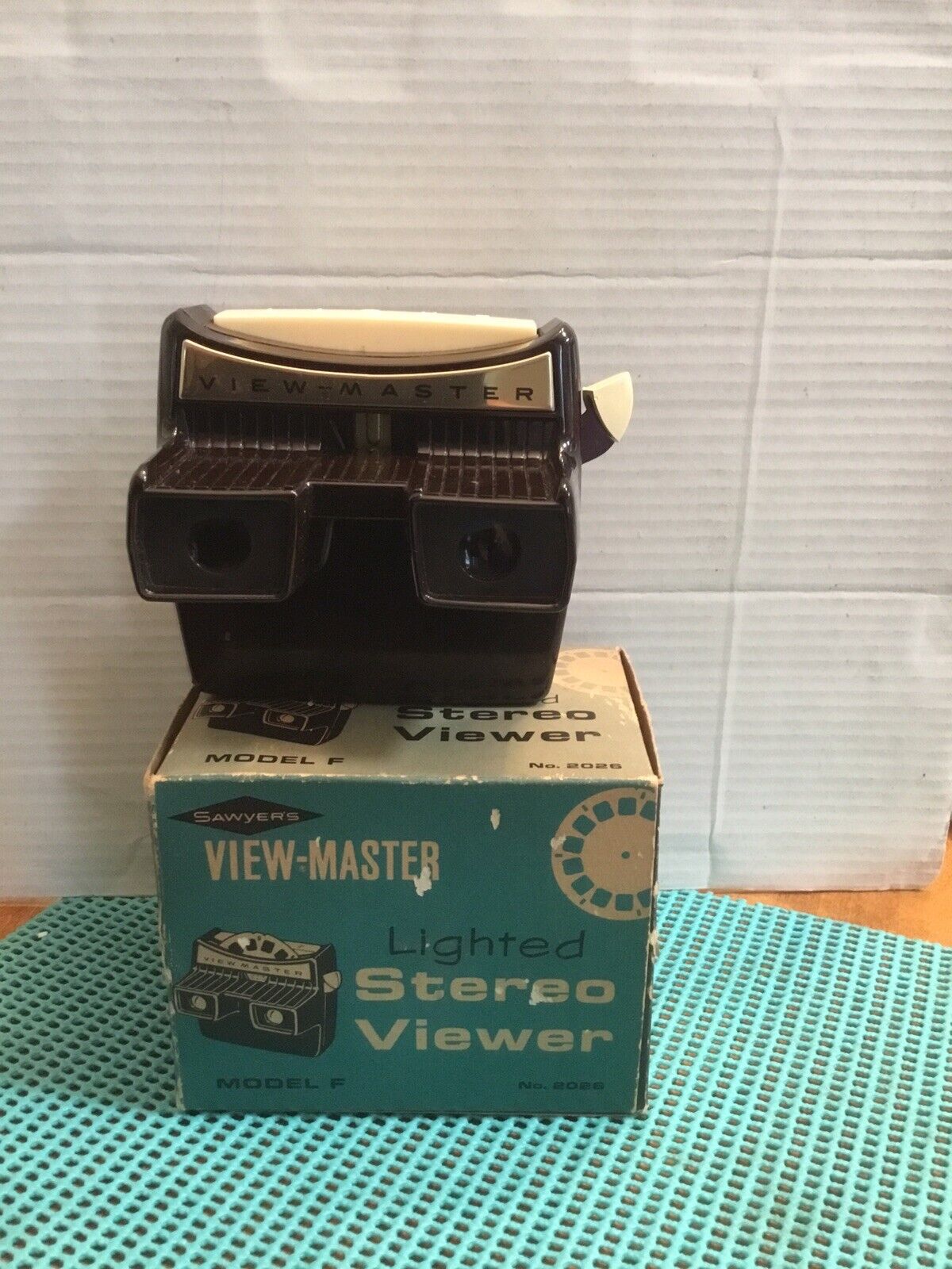 Old Rare Vintage Sawyer\'s View Master Lighted Stereo Viewer Model F No. 2026