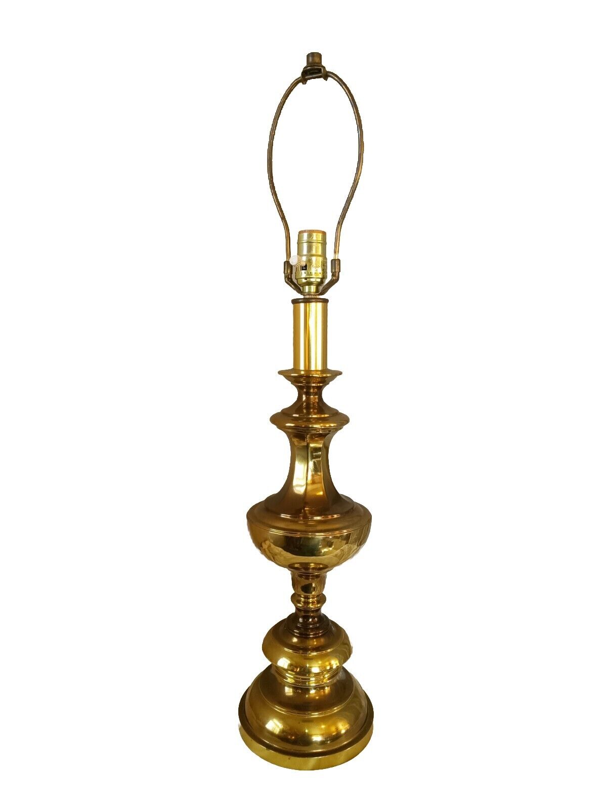 stiffel brass table lamp vintage