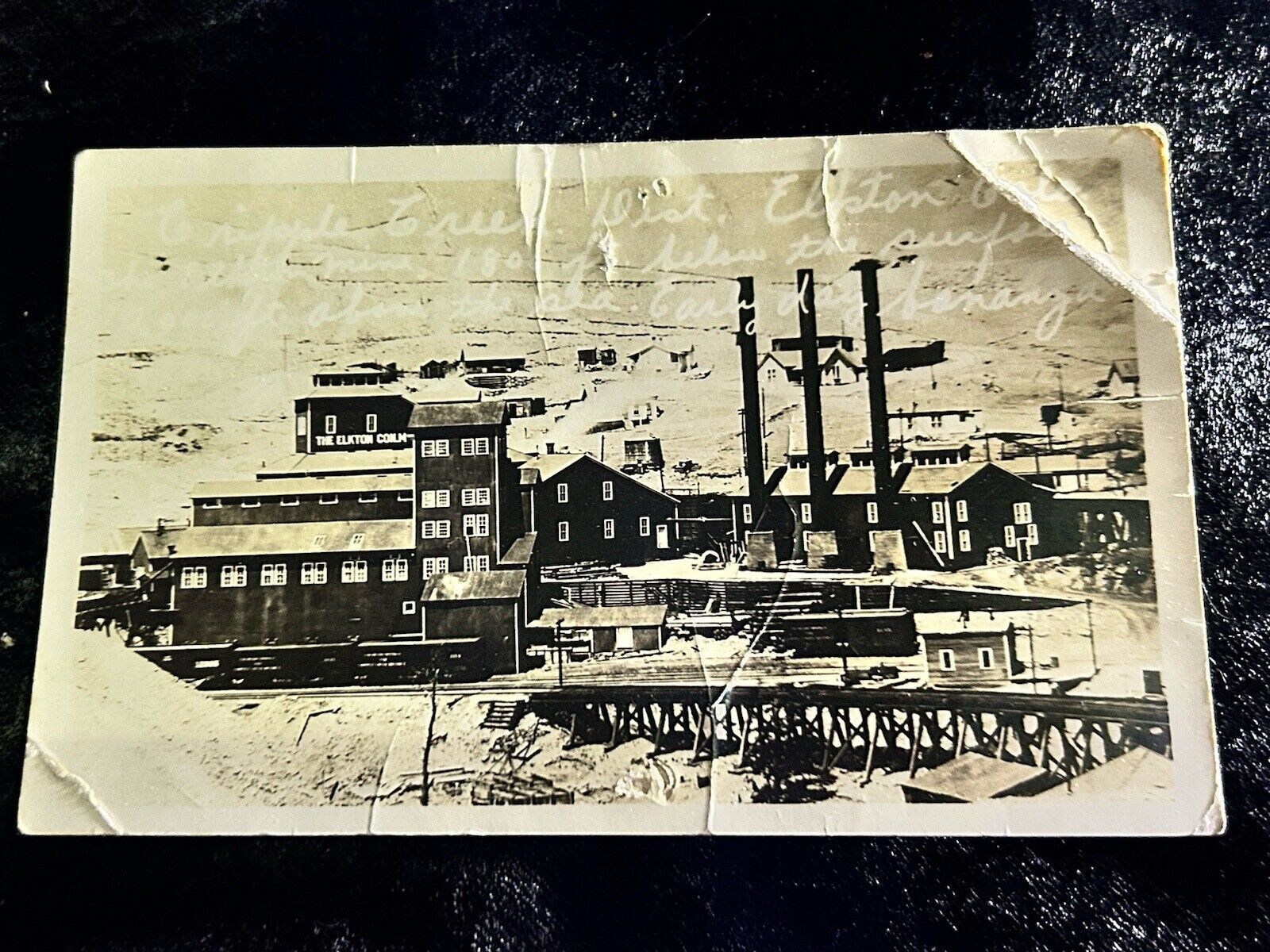 Elkton Mine, Cripple Creek District, Colo. Postcard