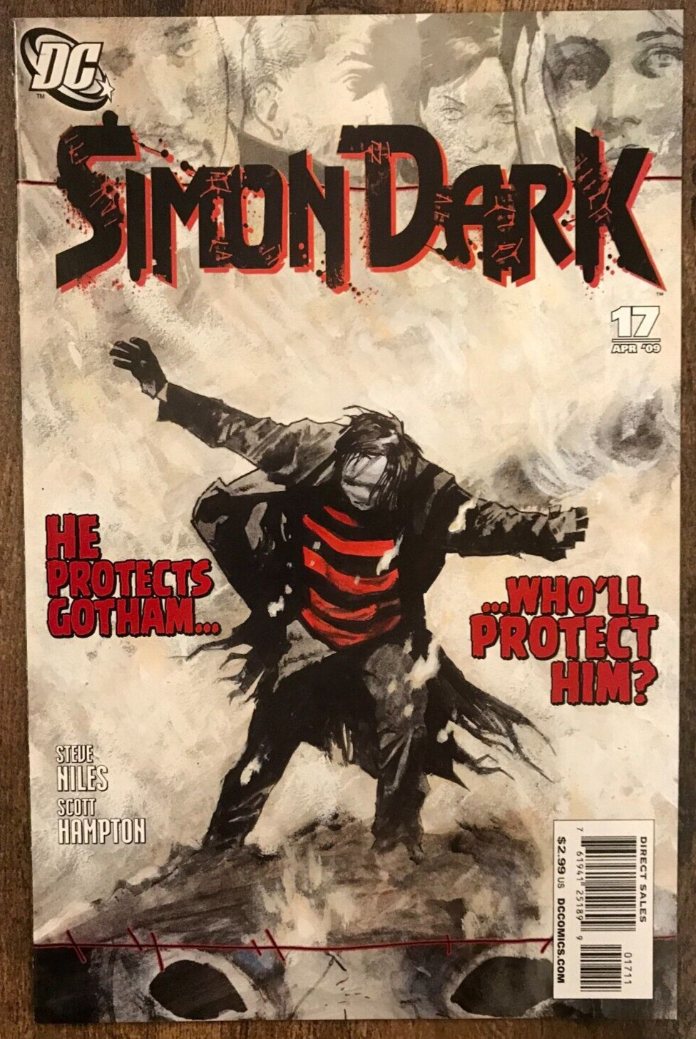 Simon Dark #17 By Steve Niles Scott Hampton Gotham City Horror NM/M 2009