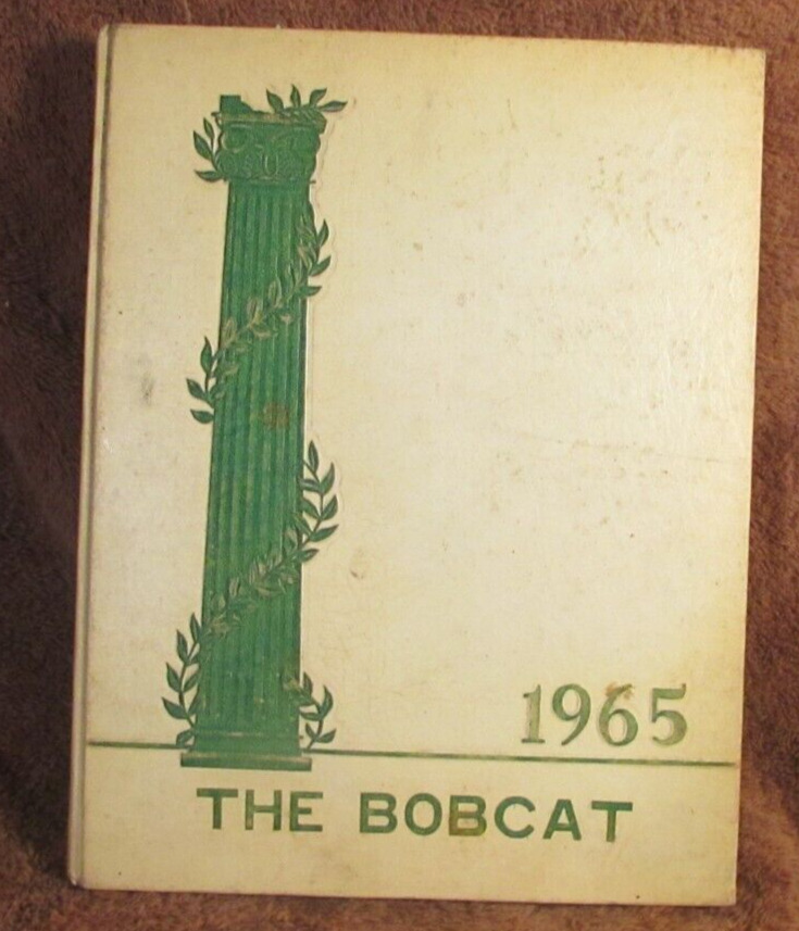 1965 Marshall High School Yearbook Marshall Arkansas the bobcat