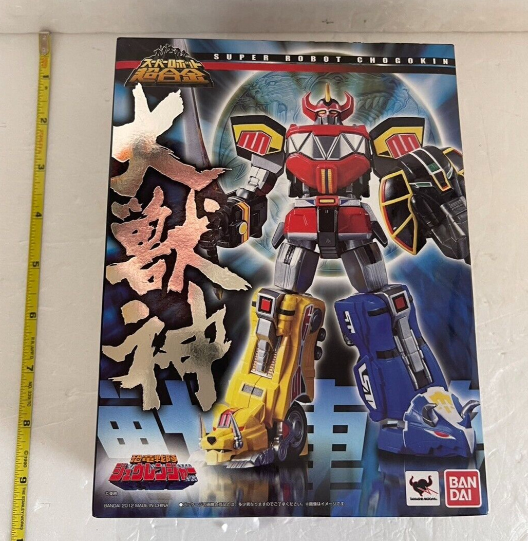 BANDAI Super Robot Chogokin DaiZyujin Megazord Power Rangers Figure H 5.5 inch
