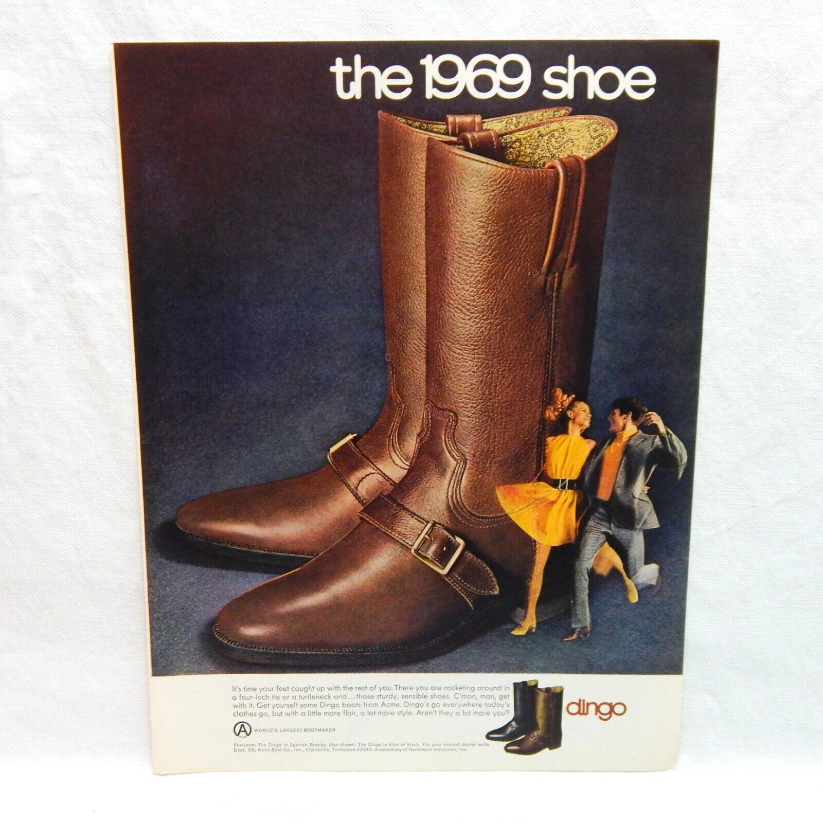 Dingo Boots 1968 Advertisement