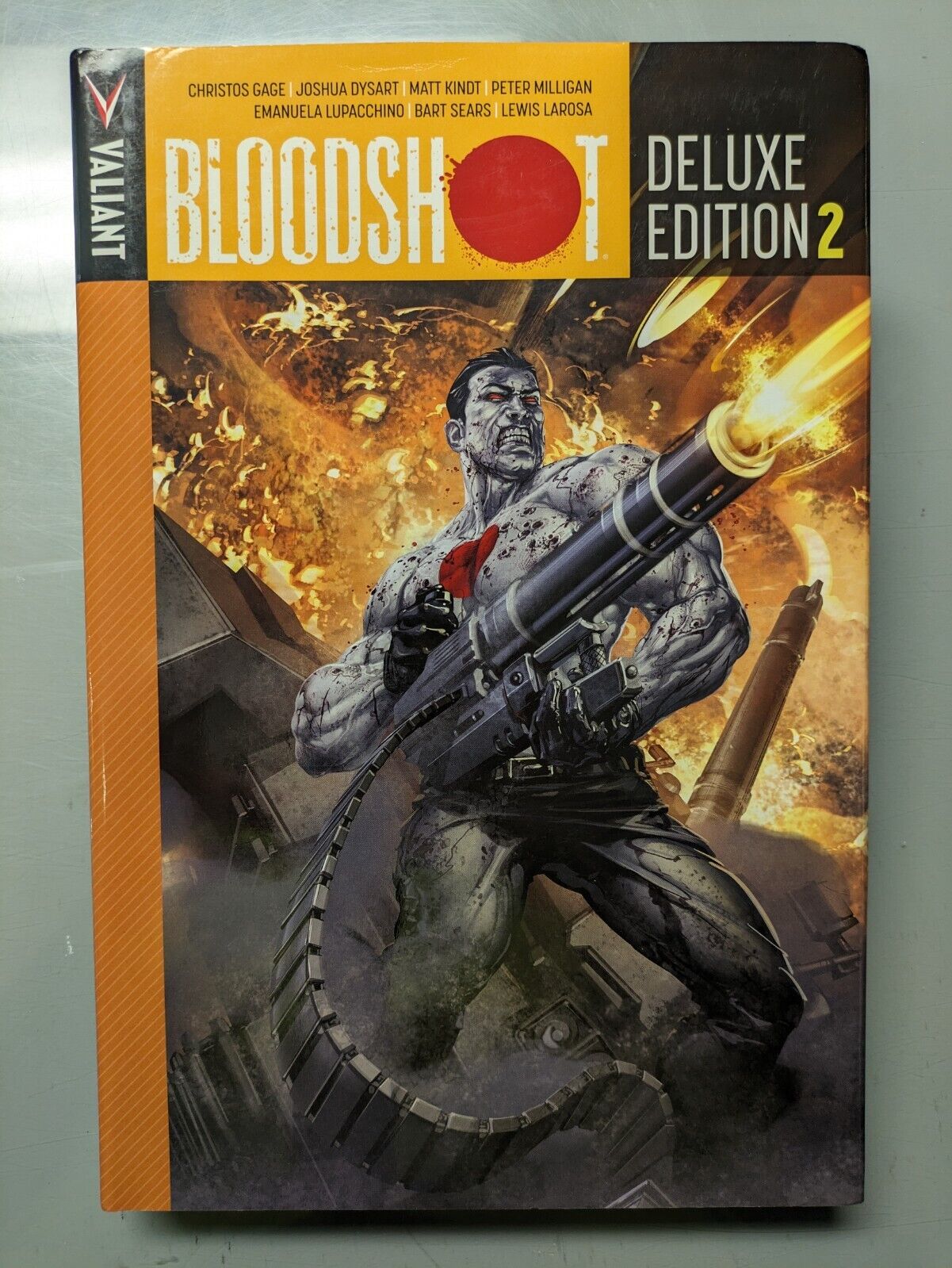 Valiant Comics Bloodshot Deluxe Edition Hardcover Vol 2 Graphic Novel HCDJ 2015