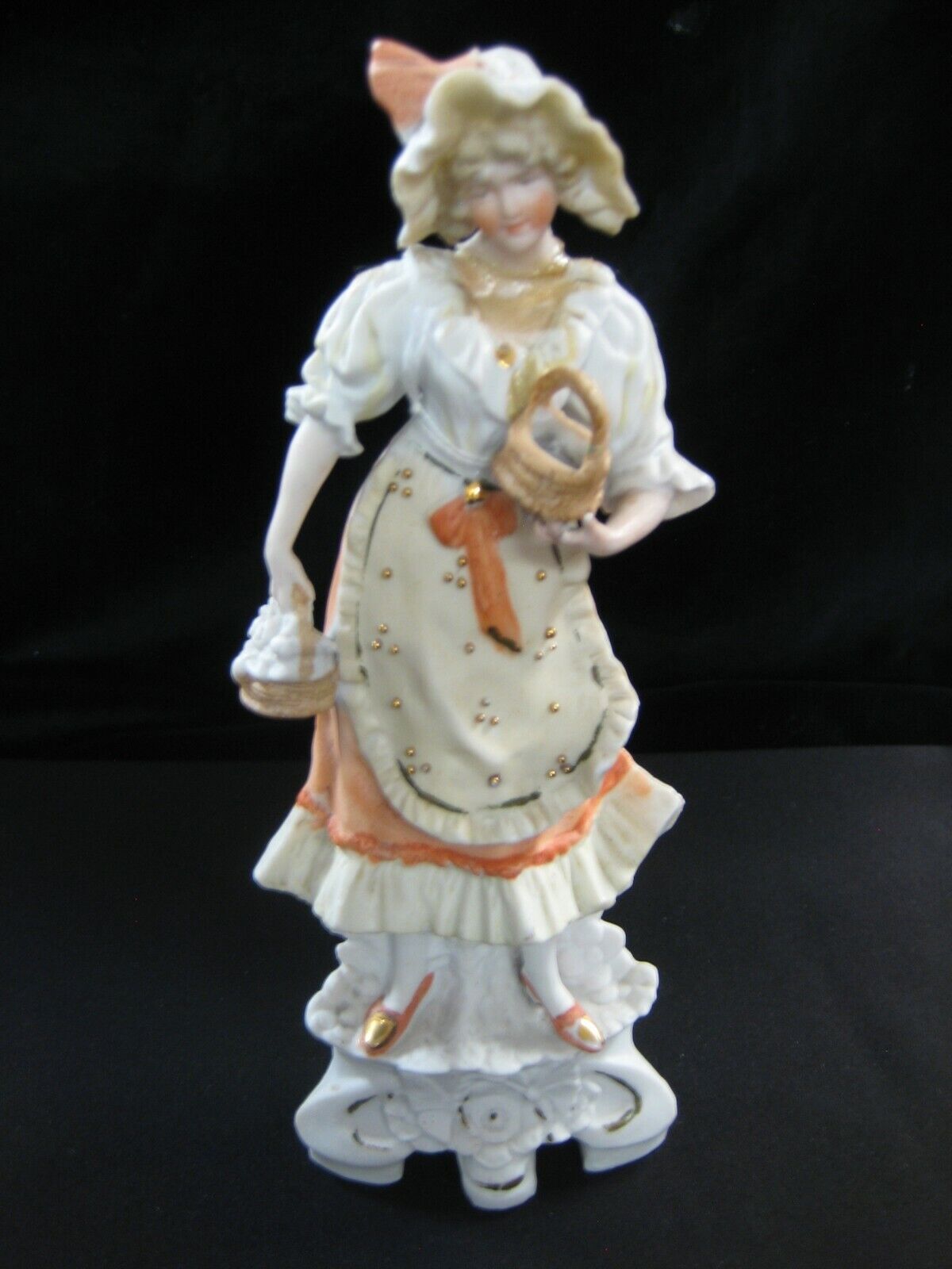 Vintage G Dep German Bisque Figurine Woman