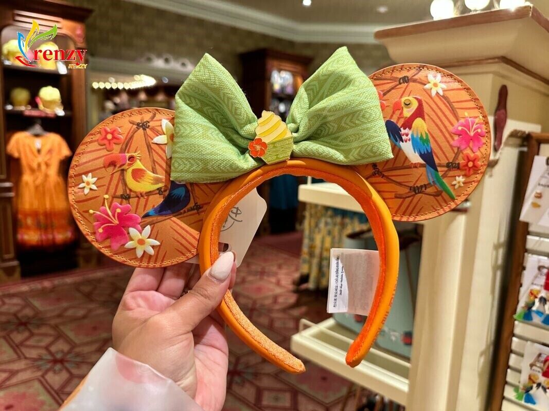 Dole Whip Headband Edition Disney 2024 Minnie Ears Birds Enchanted Tiki Room