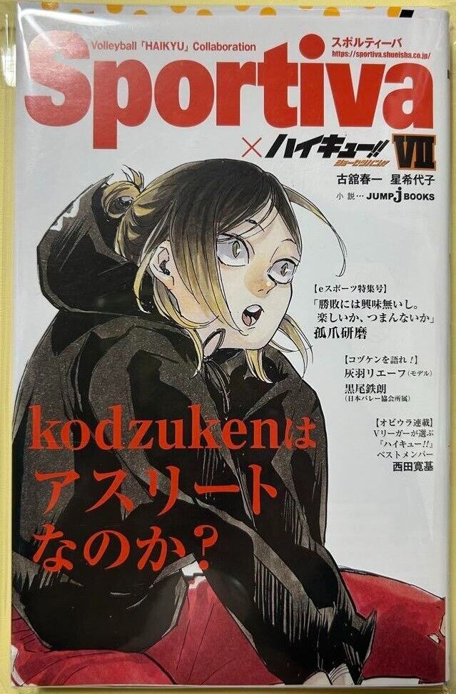 haikyuu  Shousetsu ban Light Novel vol.7 Kenma Sportiva Book manga Japanese