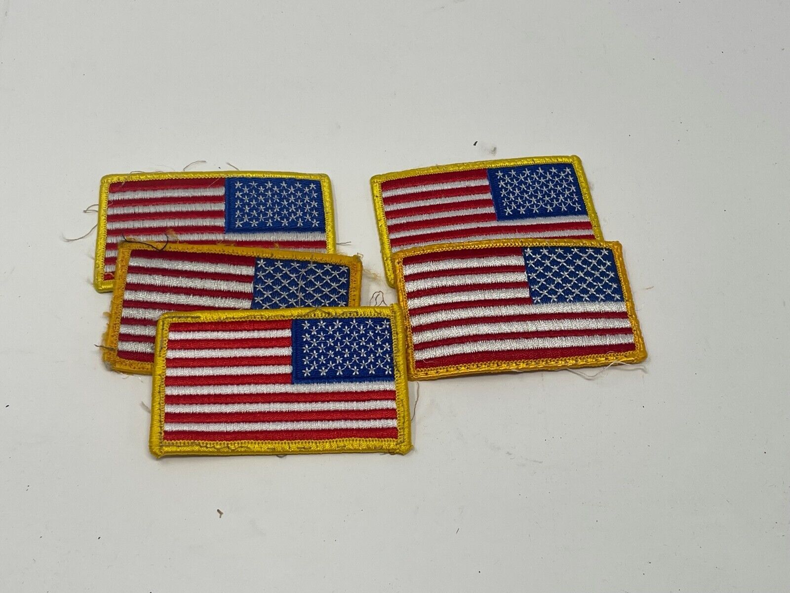 5 Reverse American Flag Patches Removed From US Army Uniforms Early GWOT BDU DCU